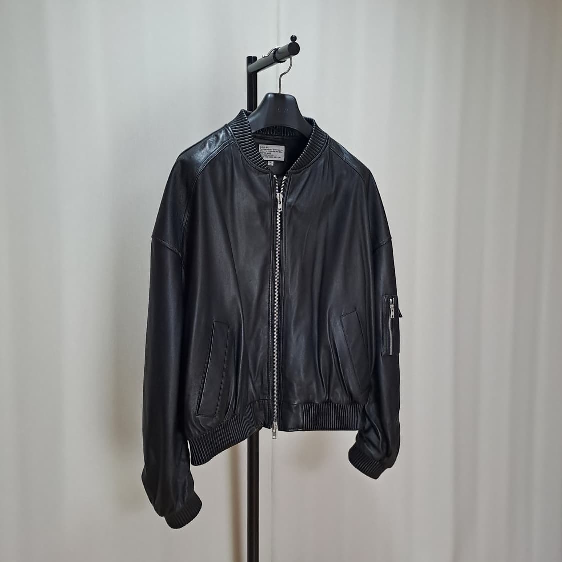  (택포) 에이징CCC 드롭숄더 MA-1 램스킨자켓 XXL B976 상품이미지2
