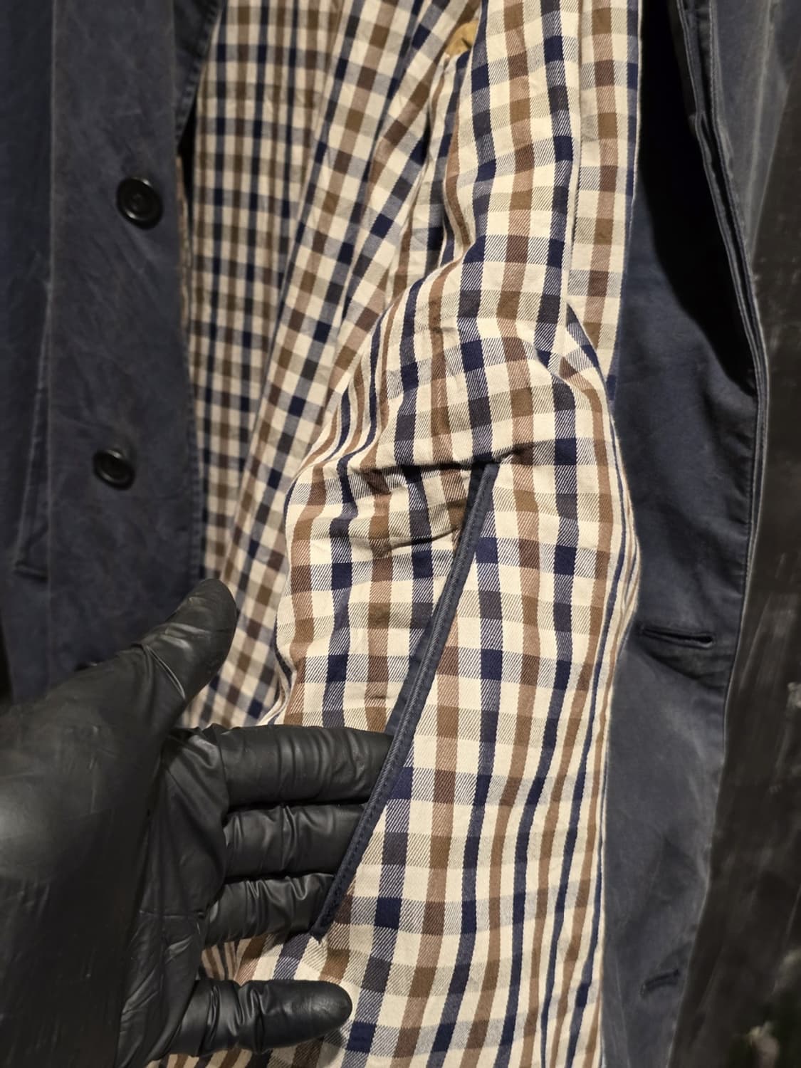 90s Aquascutum of London Balmacaan Coat  상품이미지7