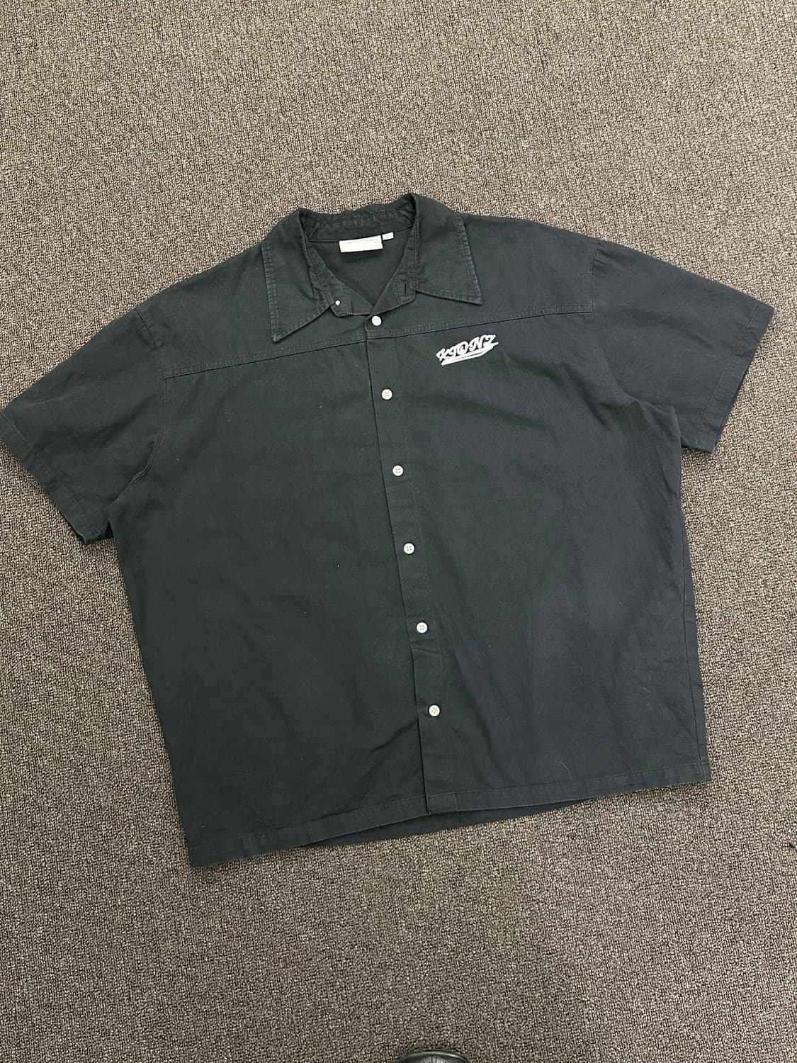 L)엑스톤즈 XTS030 스켈레톤 볼링 셔츠 상품이미지2