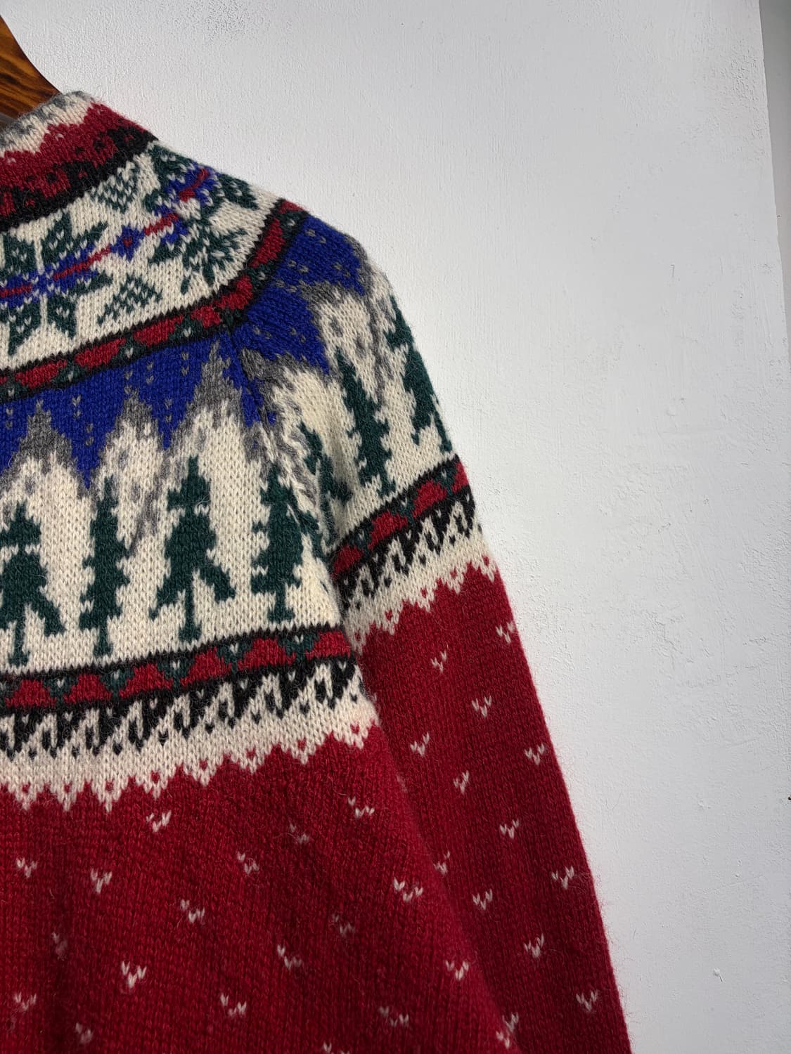 Eddie bauer 에디바우어 울85% 노르딕 니트 L 상품이미지4