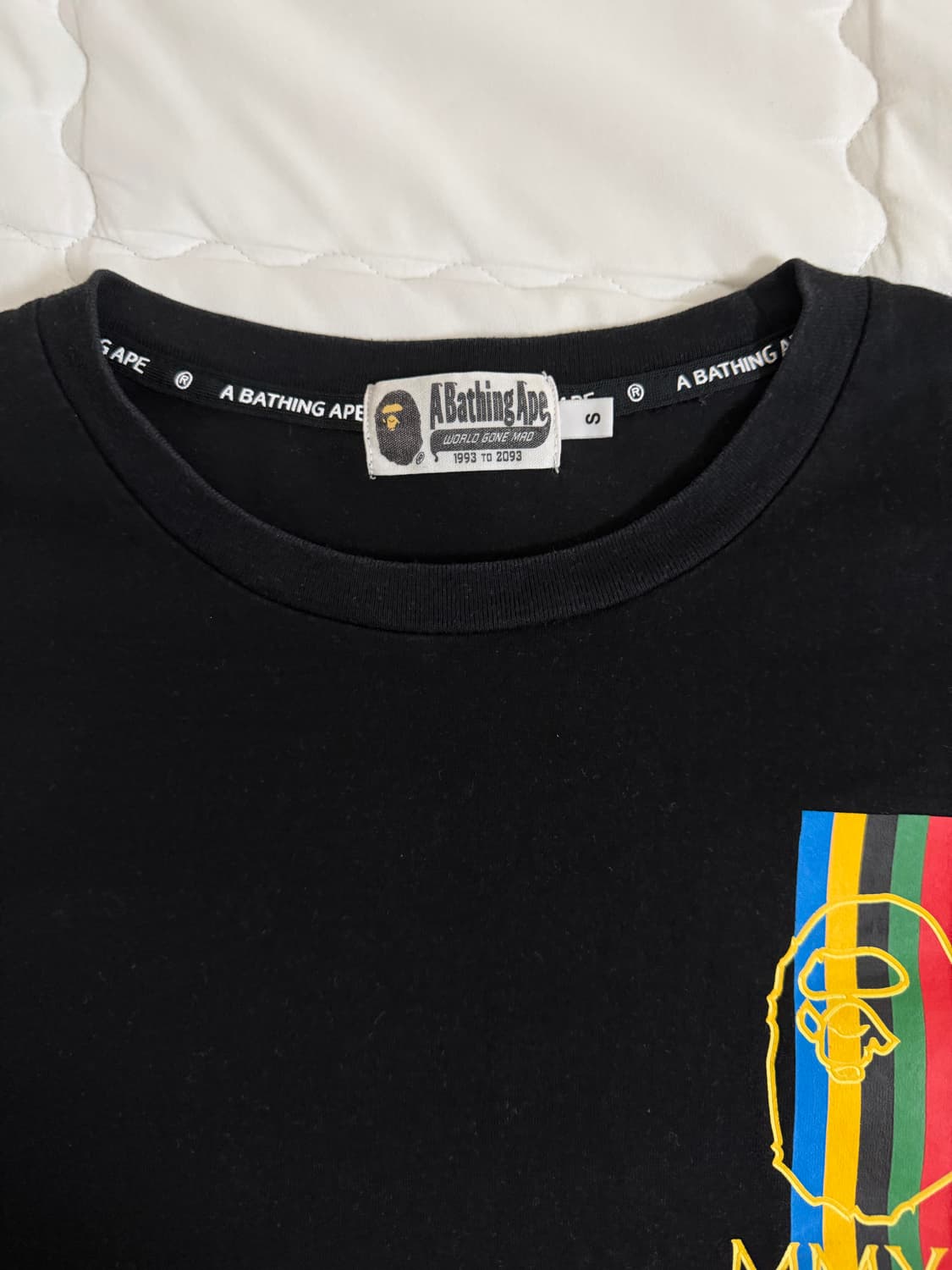 베이프 RELAXED LINE TEE 상품이미지3