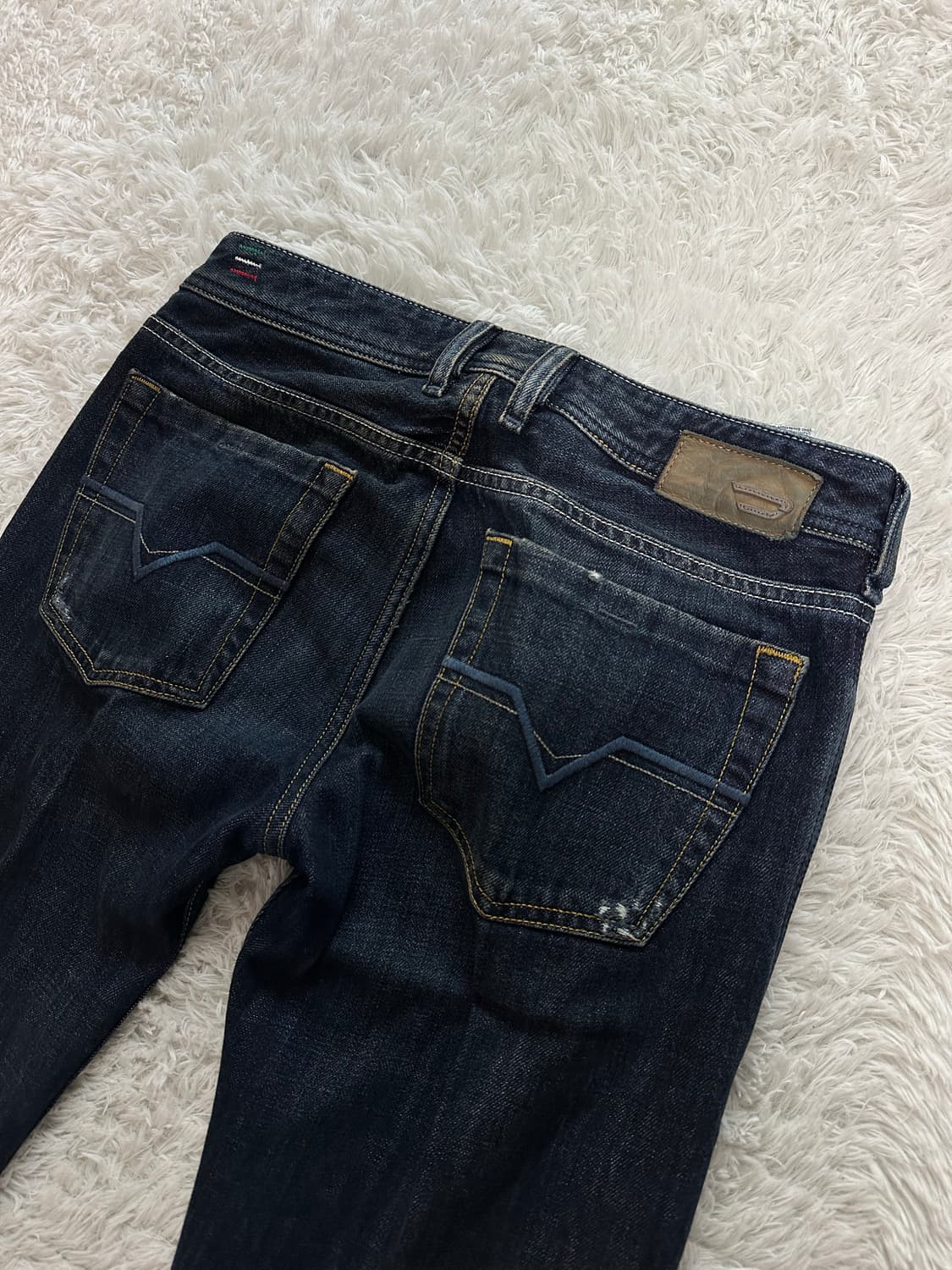 디젤 자탄 슬림 부츠컷 청바지 W28 L30 상품이미지5