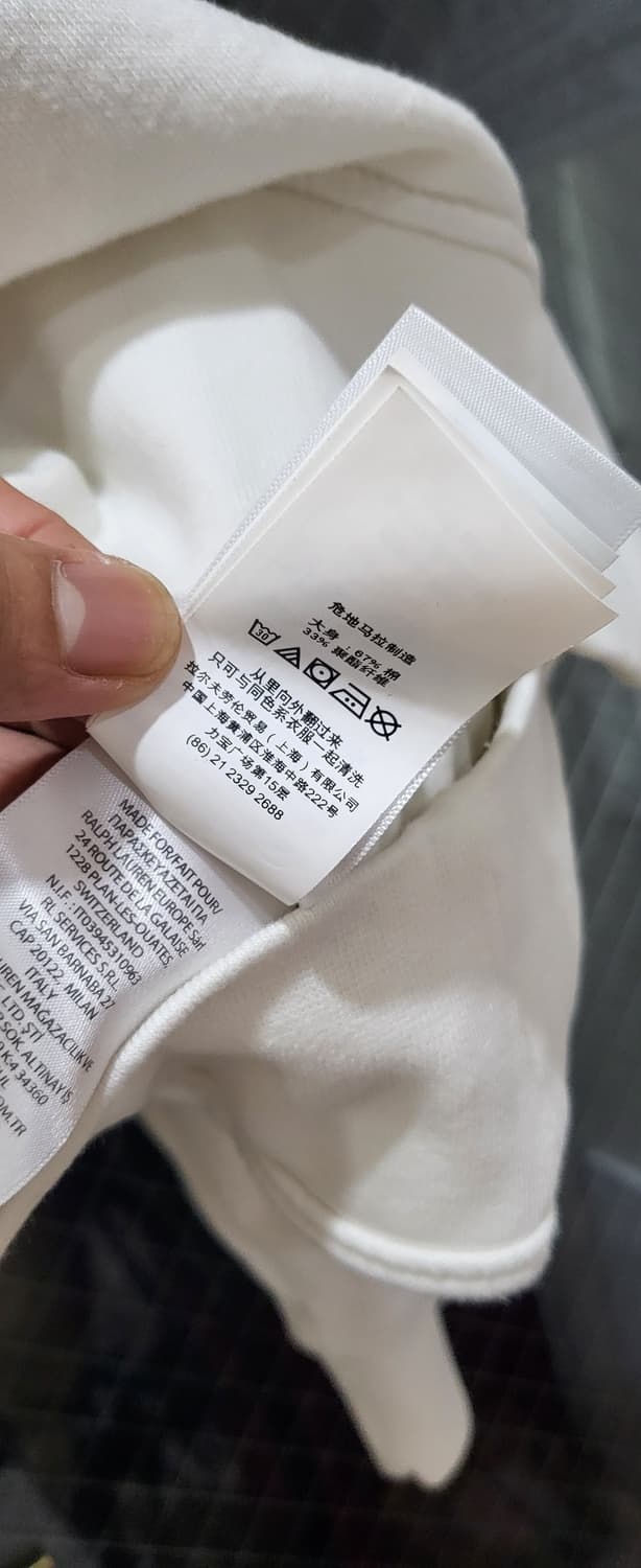 폴로 랄프로렌 큰포니 정품 프리스 L입니다  상품이미지5