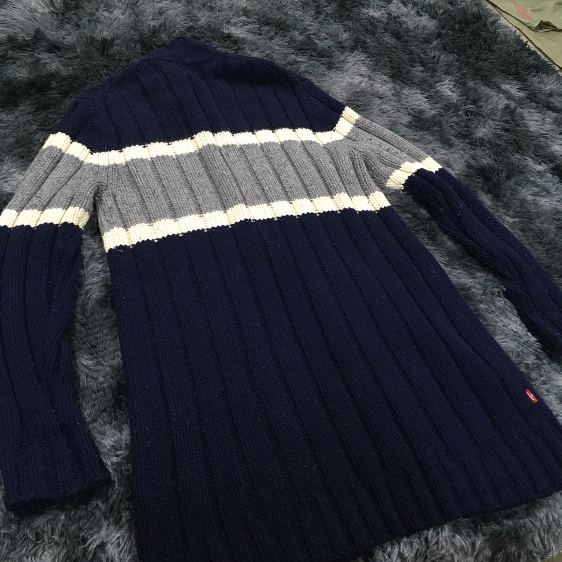 투티/0197 리바이스 울 니트 가디건 상품이미지6