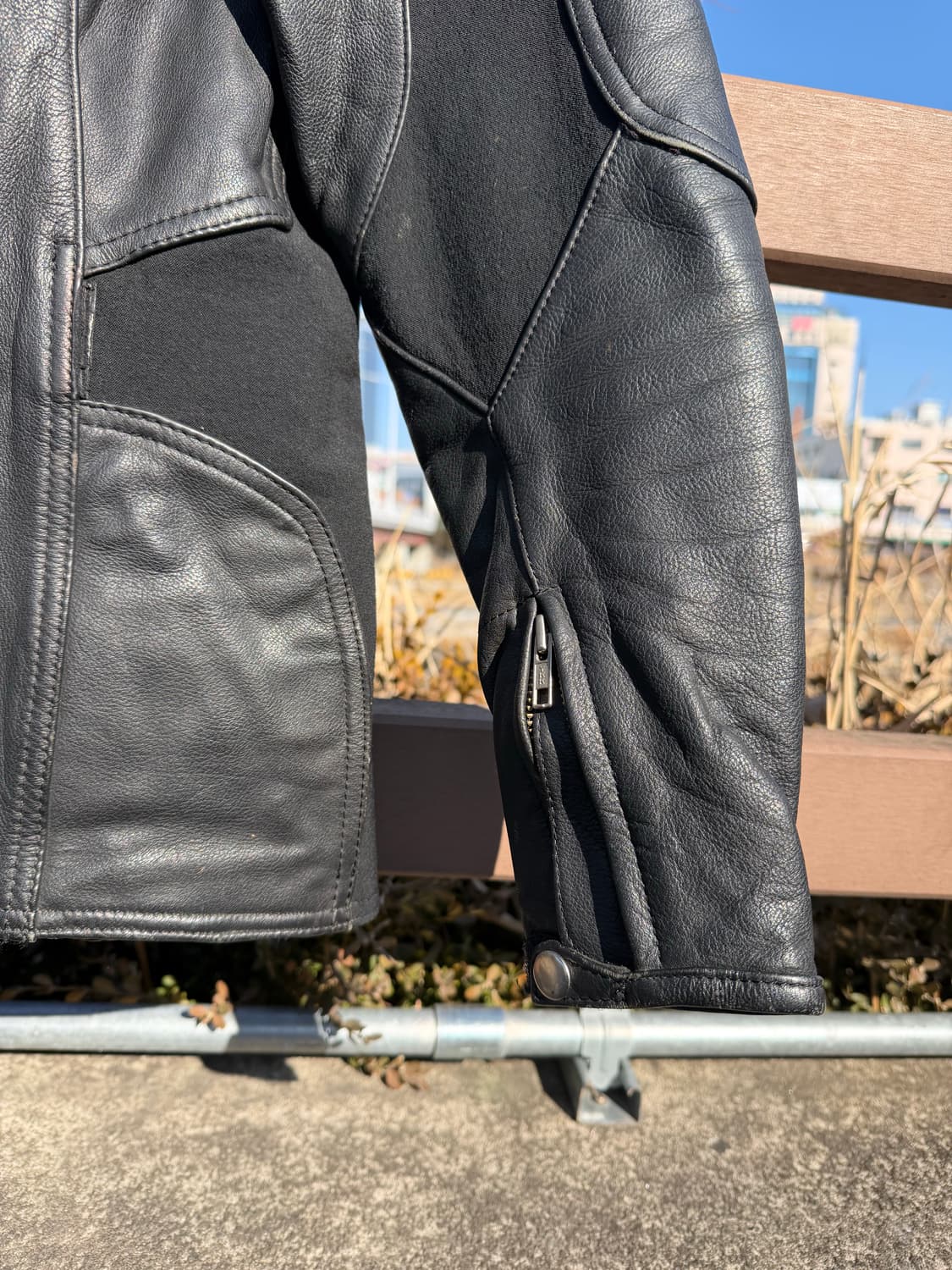 1997's Hein Gericke 하인게릭 빈티지 모터사이클 레더 자켓 상품이미지6