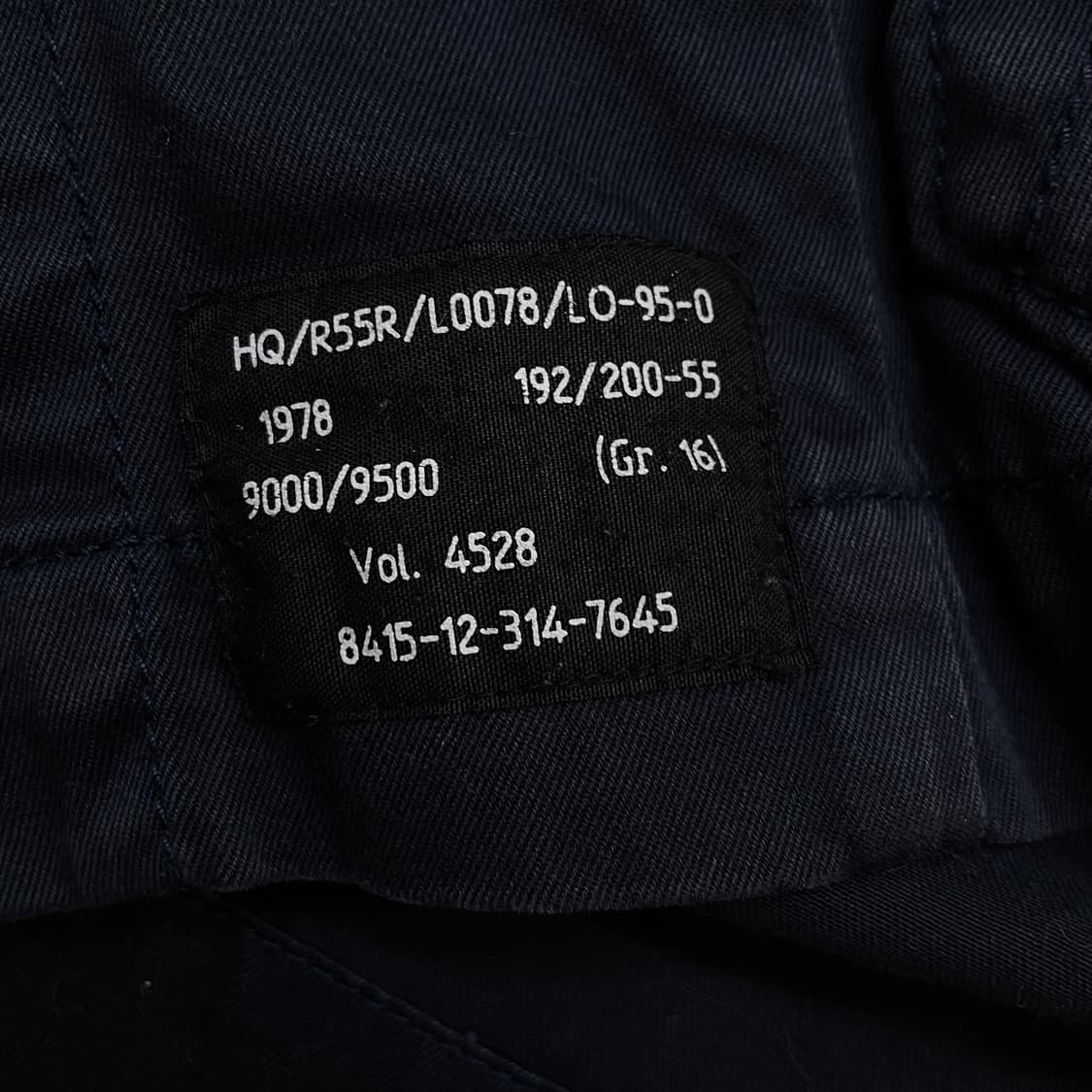 디젤 DIesel 밀리터리 필드 자켓 네이비 상품이미지4