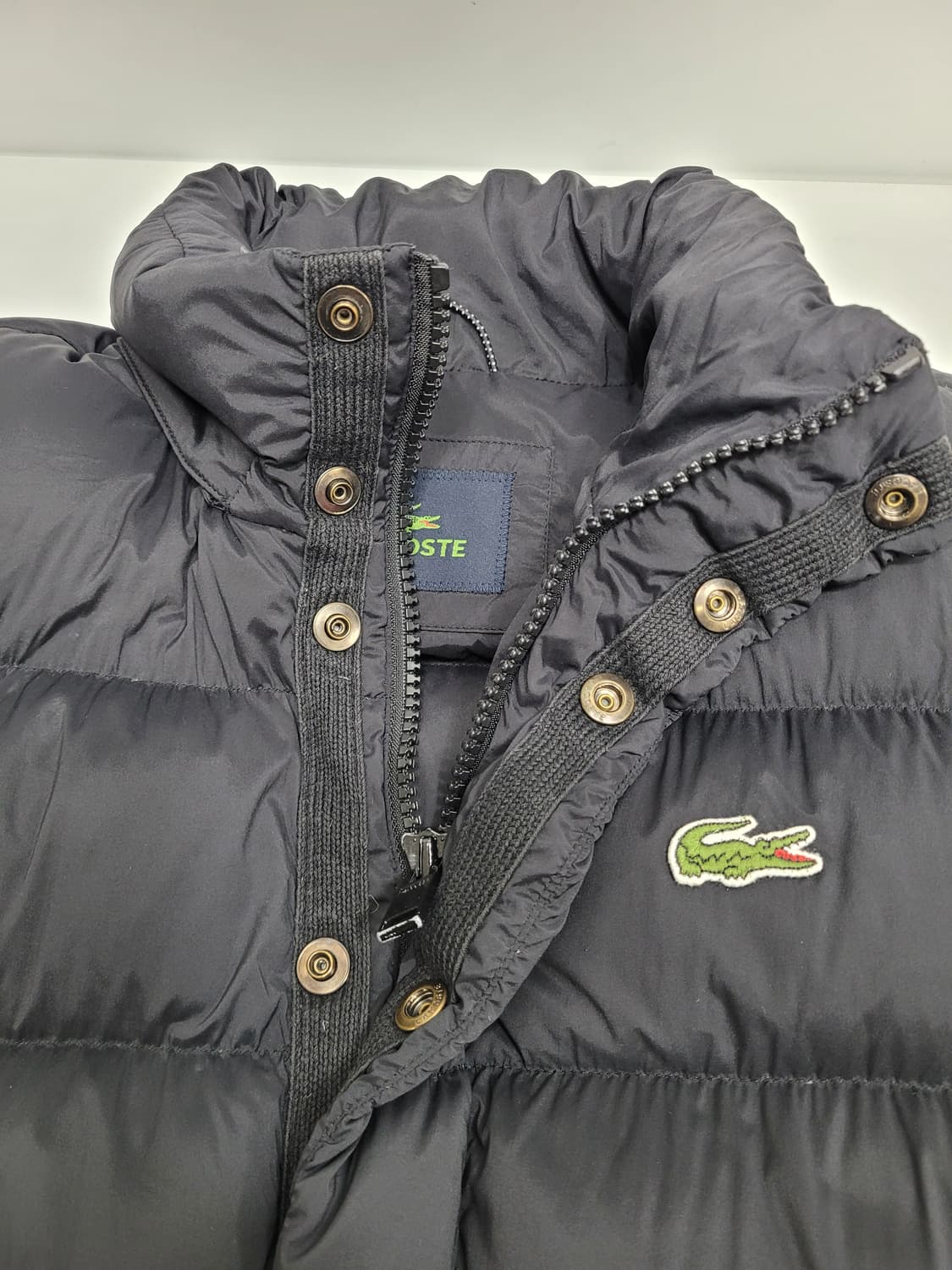 LACOSTE 라코스테 구스 다운 패딩 / 남 48 (95) 블랙
 상품이미지5