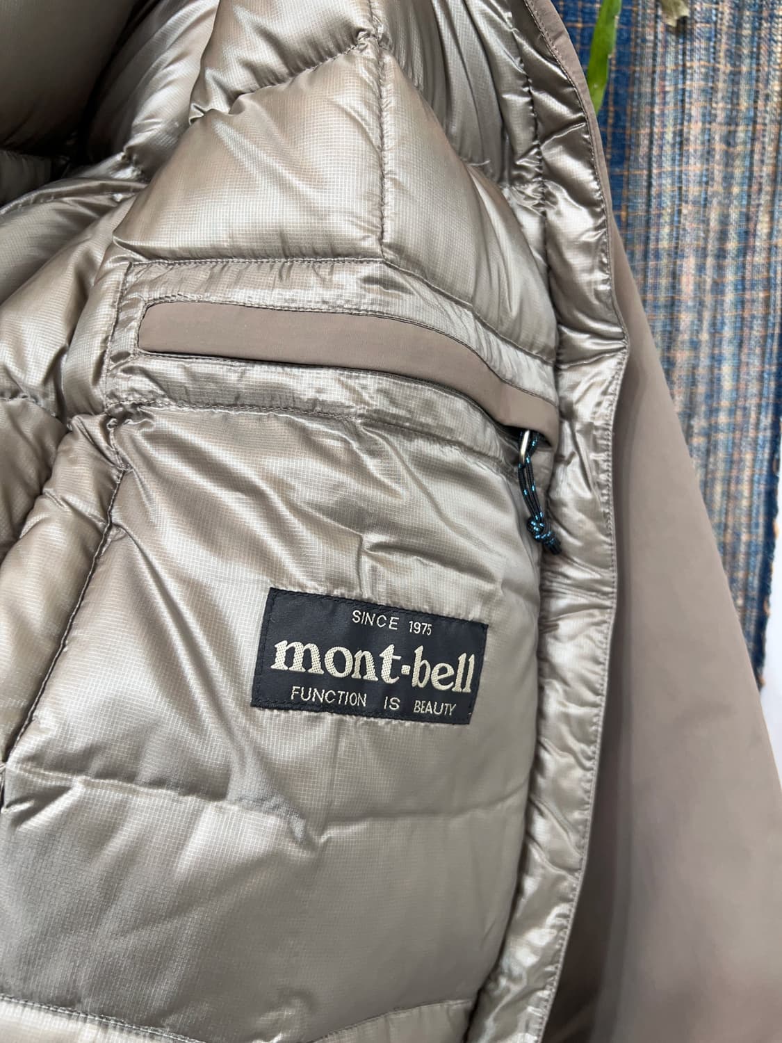 00's Montbell Puff Hoodie Brown 상품이미지9