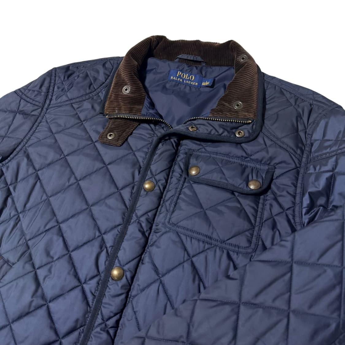 신형 폴로 랄프로렌 네이비 퀼팅 자켓 상품이미지2