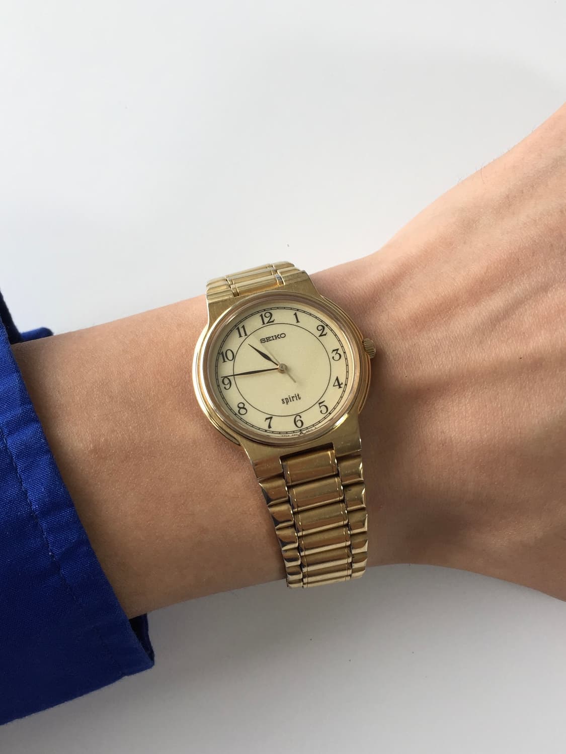 90s seiko spirit arabic gold quartz 상품이미지6