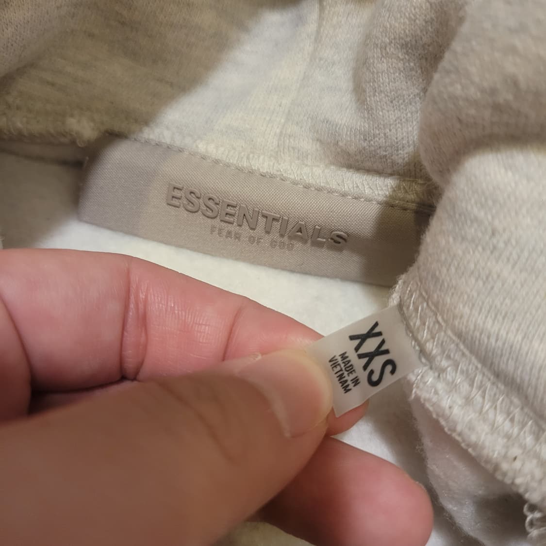 피어오브갓 에센셜 오버 후드티 XXS 상품이미지7