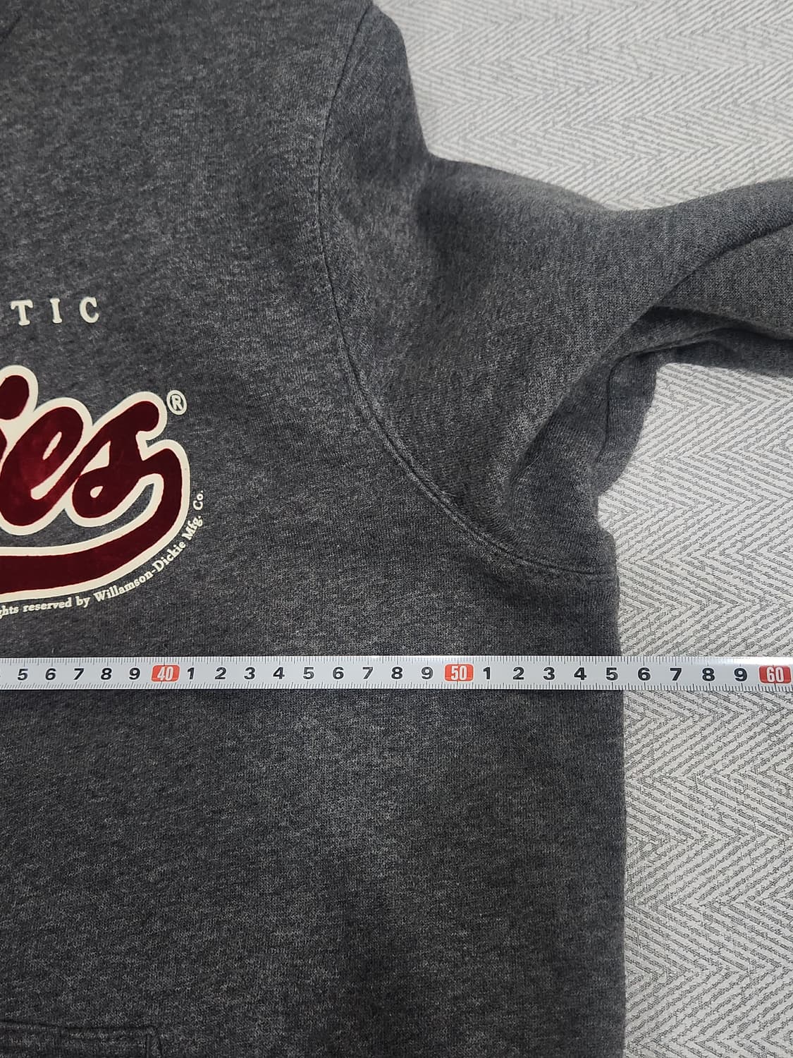 디키즈(Dickies)의 회색 기모 후드티 남녀공용 95사이즈 상품이미지7