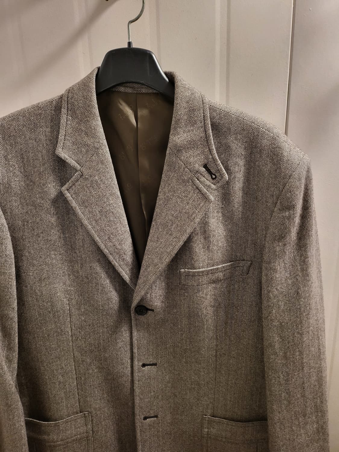 ZIO SONGZIO 헤링본 블레이저자켓 상품이미지2