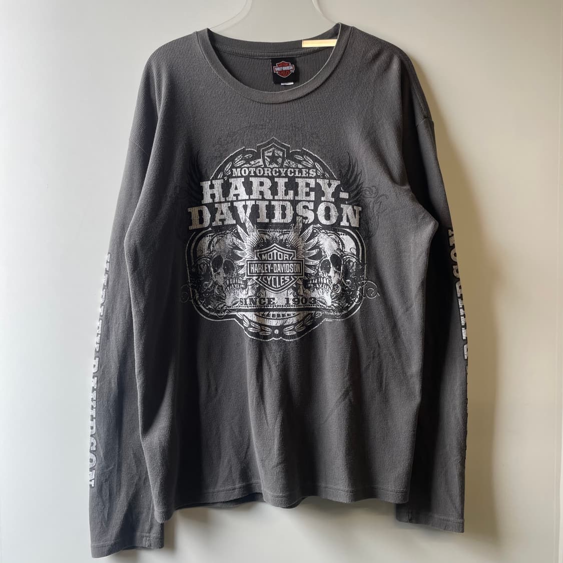 할리데이비슨 와플 롱슬리브 상품이미지1
