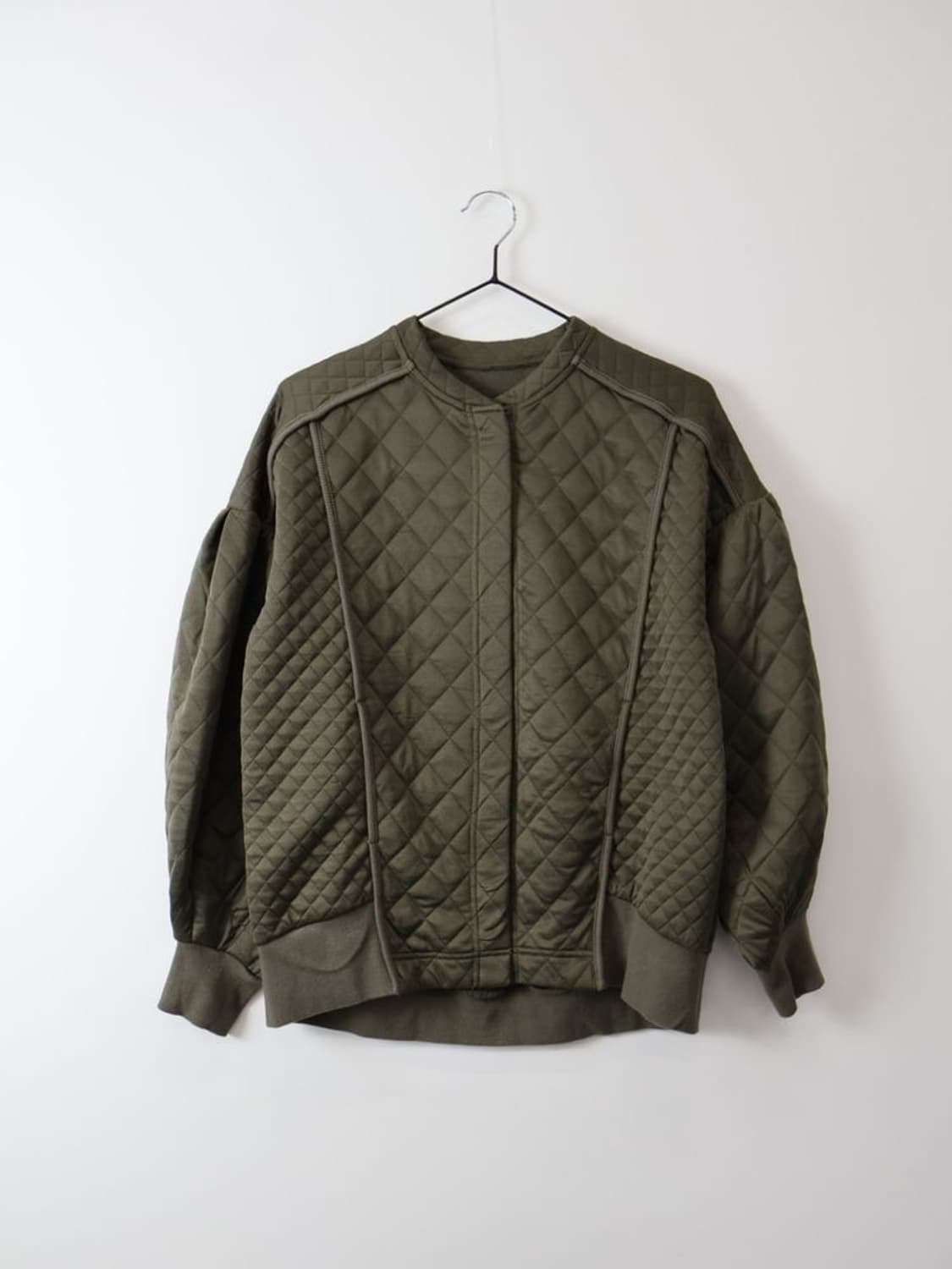ANELA Quilted Jacket Khaki 상품이미지3