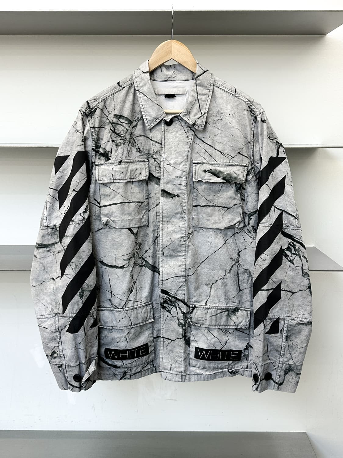 오프 화이트 16SS 마블 필드 자켓 상품이미지1