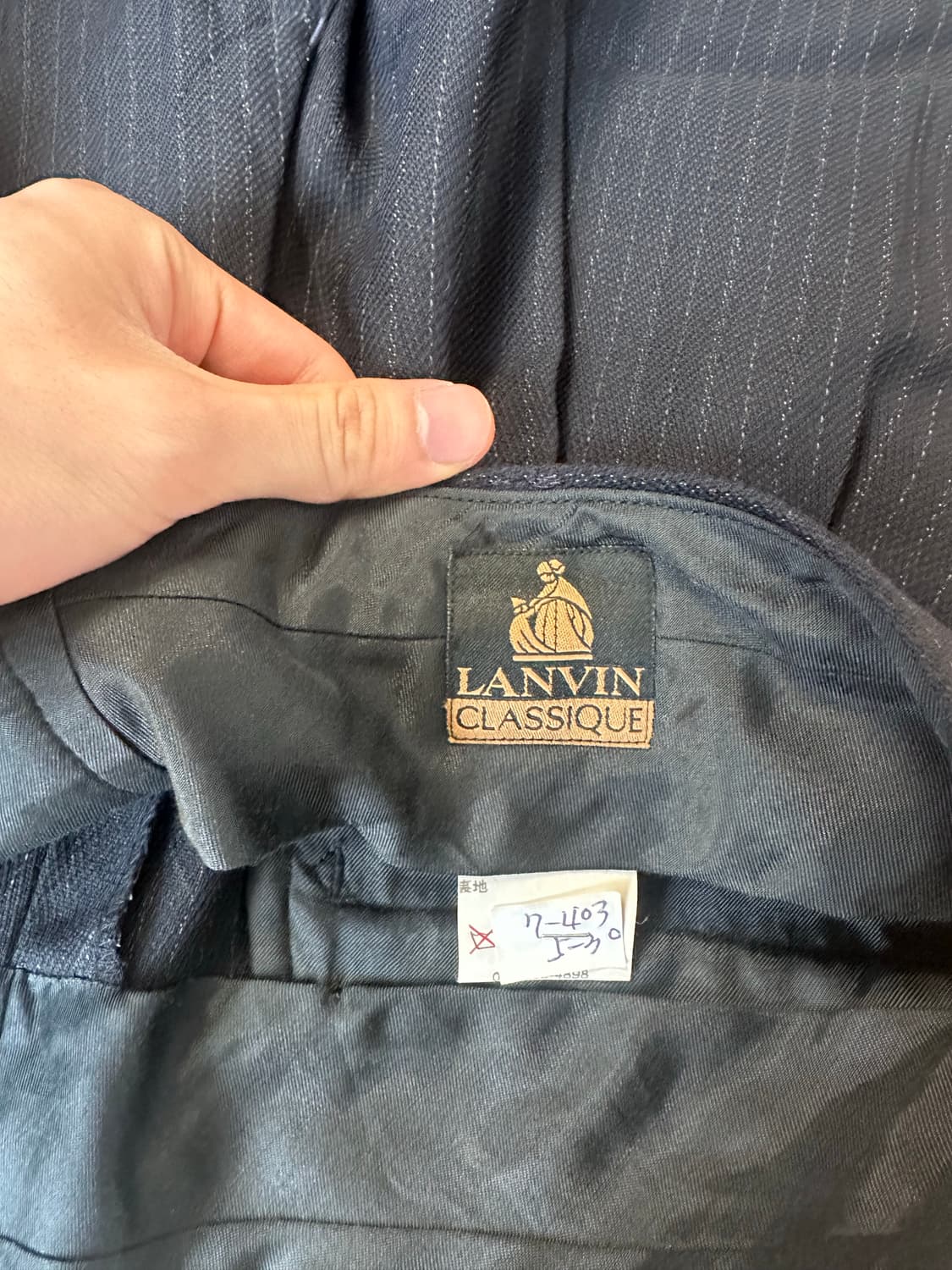 빈티지 랑방셋업 상품이미지8