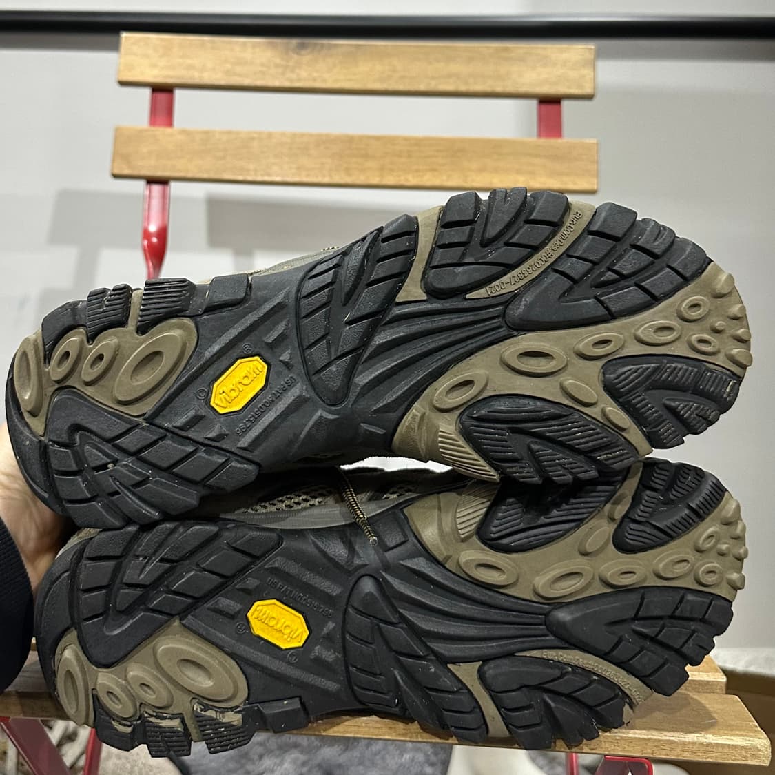 UK9.5) 280 머렐 등산화 남자 남성 트레킹화 모아브 비브람 상품이미지6