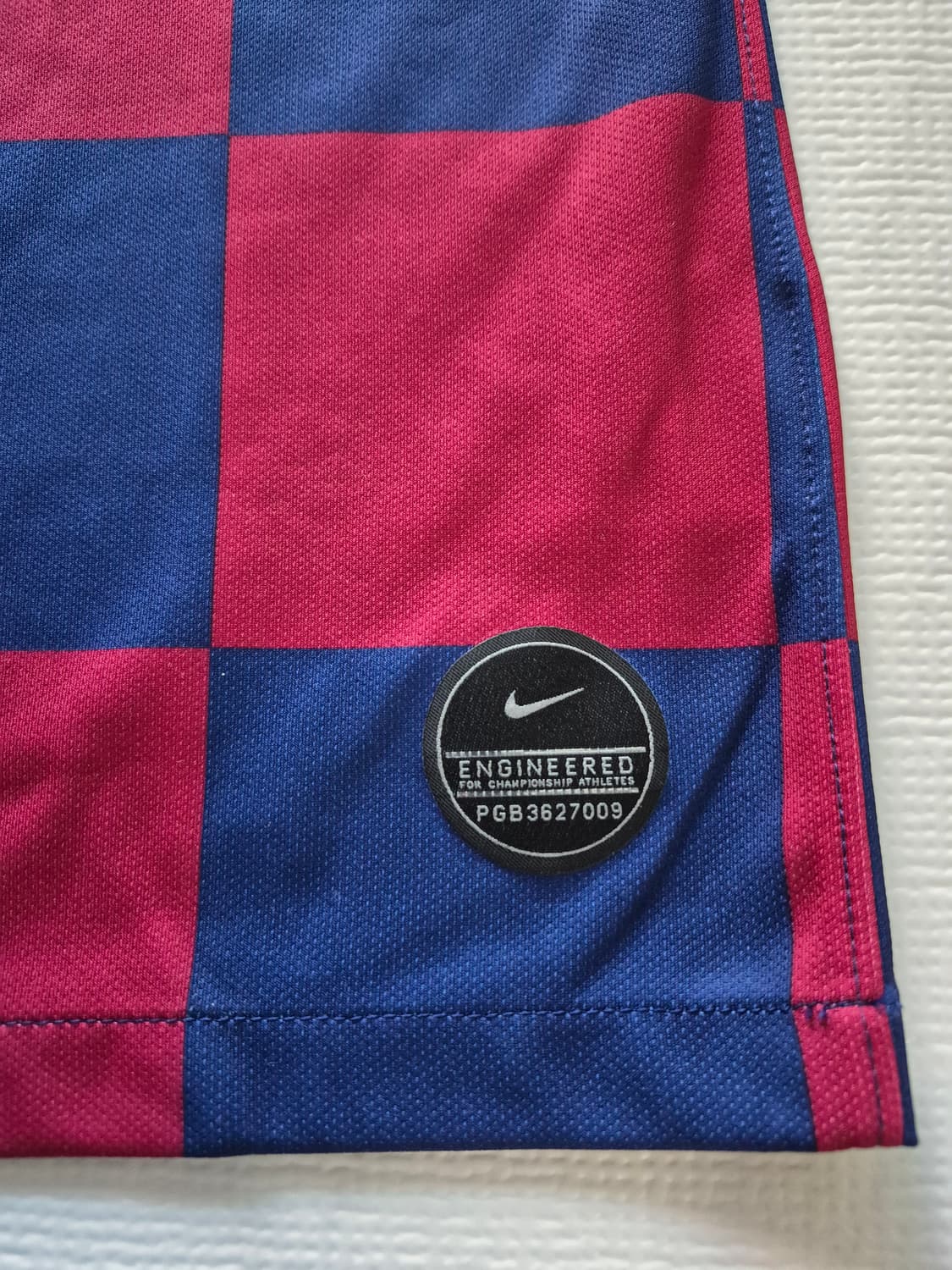 나이키19-20 바로셀로나 메시 홈유니폼 풀패치 M 상품이미지5