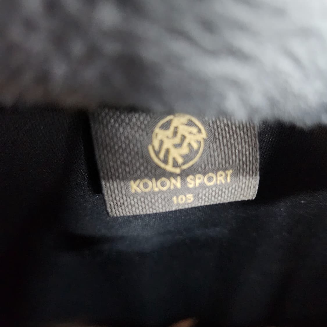 코오롱스포츠 로고 와펜 반집업 플리스 105(XL) 상품이미지7
