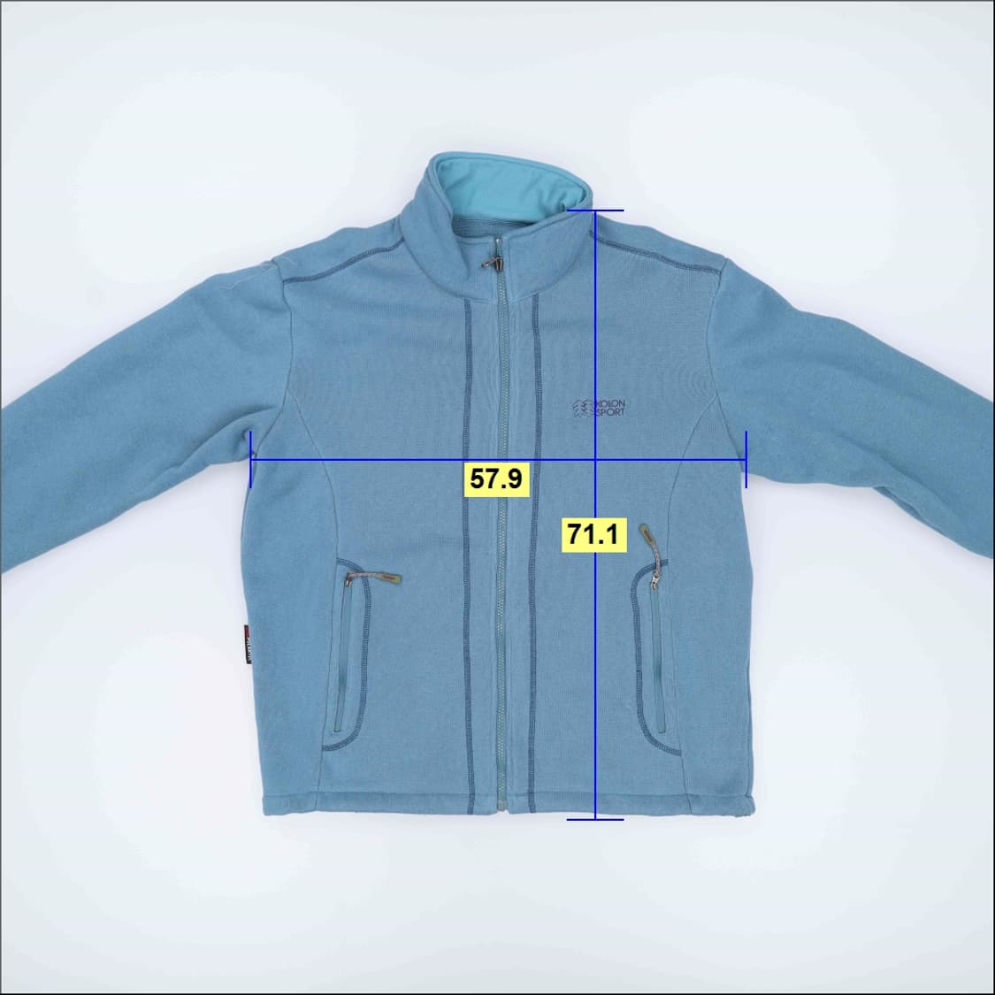 100 코오롱스포츠 후리스 자켓 0407H1 상품이미지4