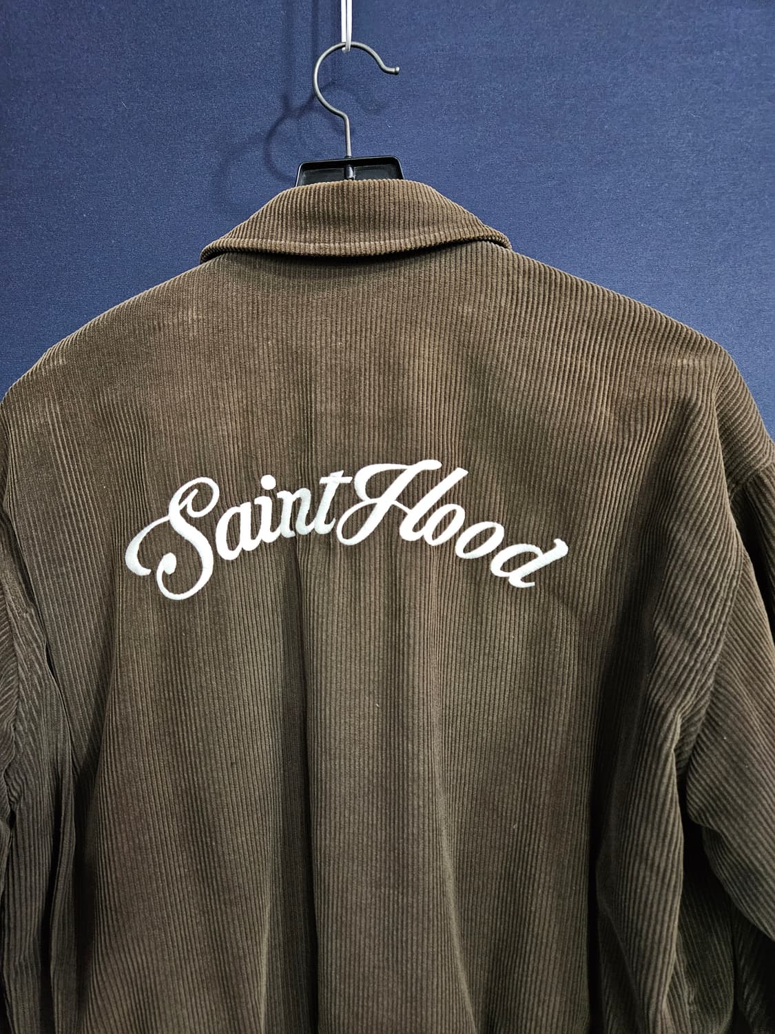 세인트페인 브라운 남성 세미오버핏 100 코듀로이 자켓  상품이미지9