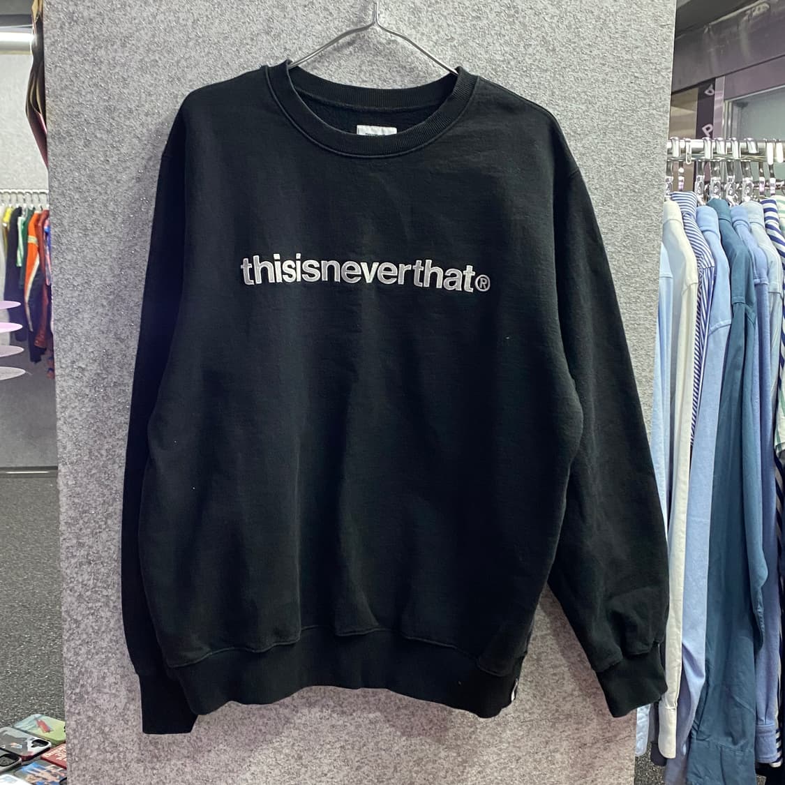 디스이즈네버댓 빅로고 스웻셔츠 B3142 상품이미지2
