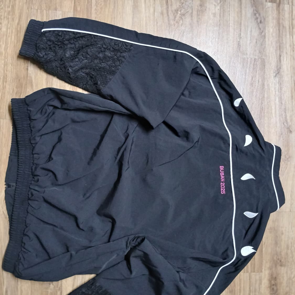 BUSAN 부산 동백꽃 부산전국체전 유니폼 우븐 바람막이 자켓 상품이미지6