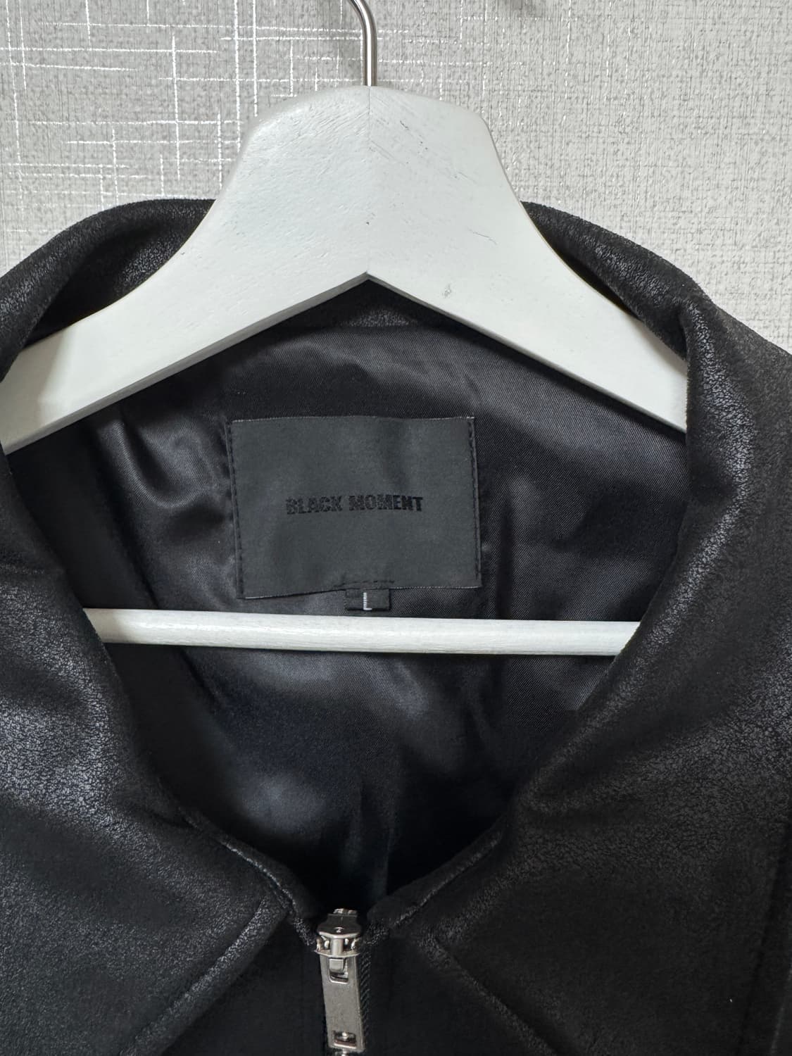 블랙 모먼트 스웨이드 블루종 상품이미지3