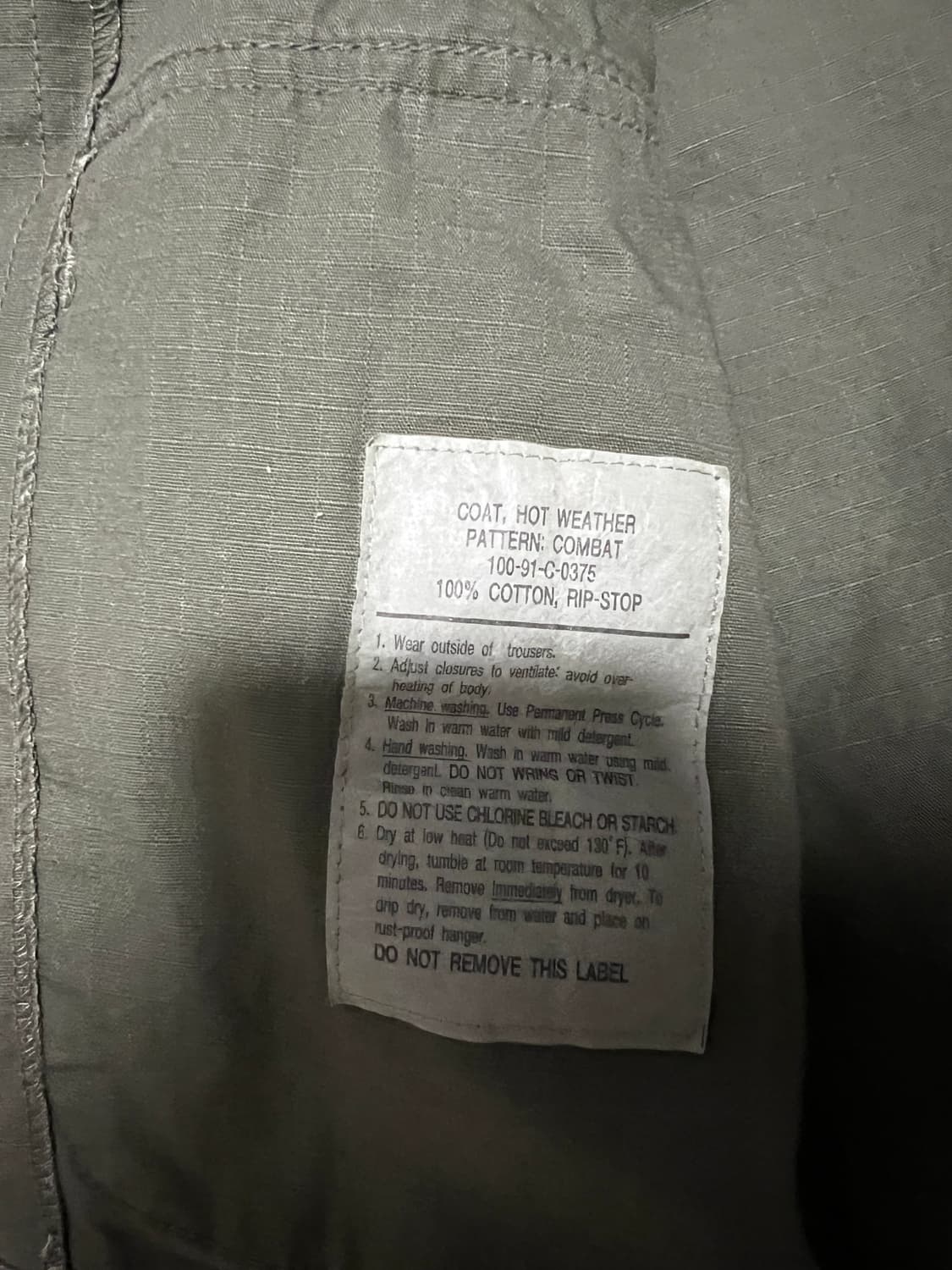 오리지널 정글퍼티그 자켓 상품이미지3