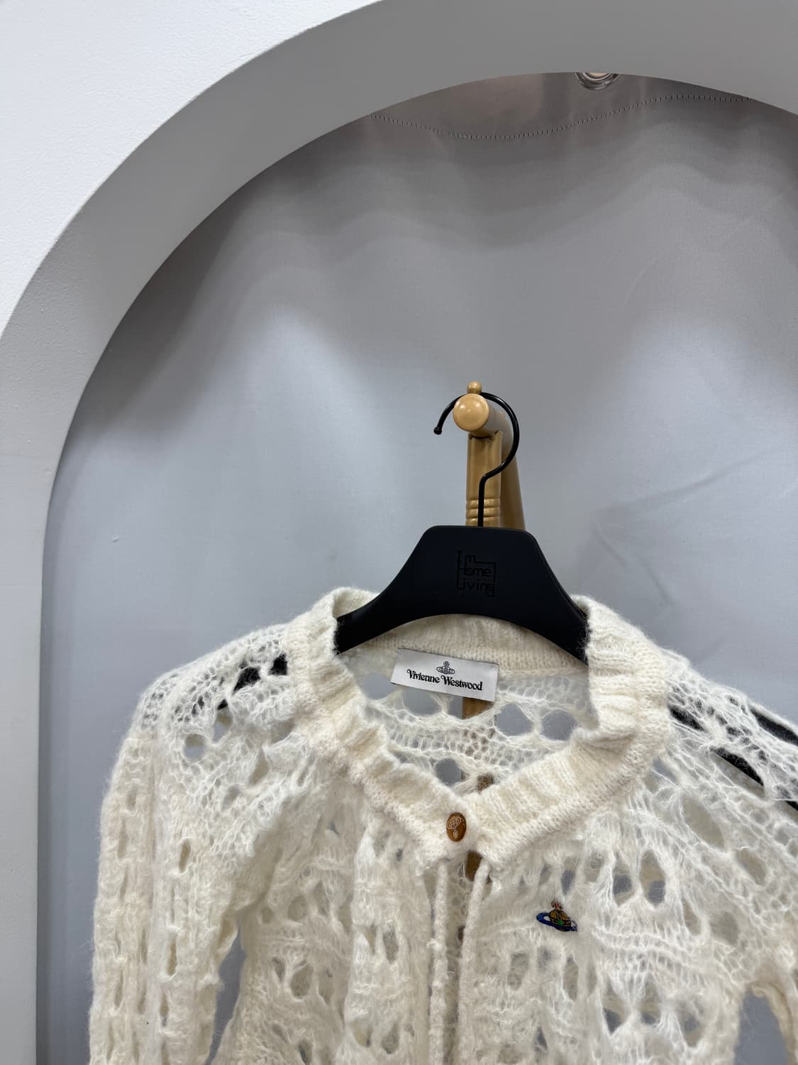 비비안웨스트우드 레이스워크 가디건 S  상품이미지2
