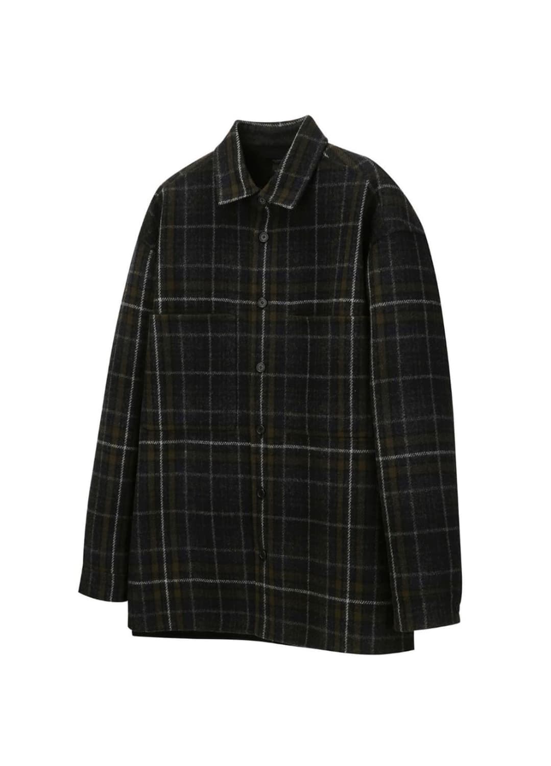 [XL]질스튜어트 뉴욕 아우터형 오버핏 체크셔츠 상품이미지1