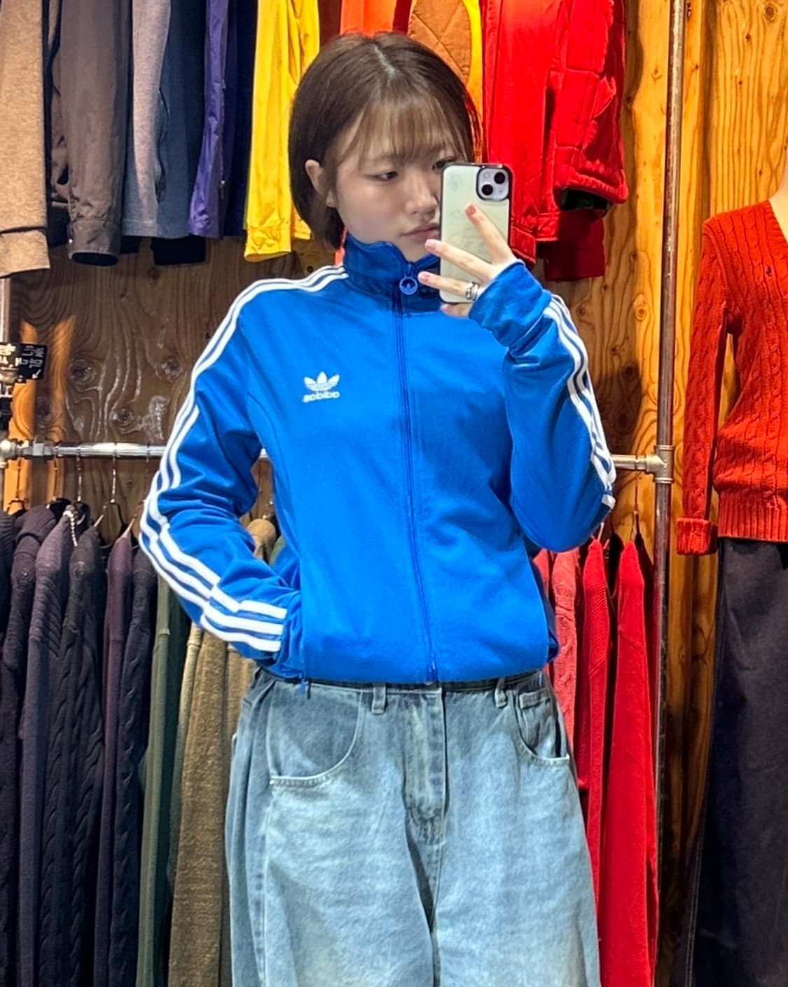 M 아디다스 유로파 블루 트랙탑 상품이미지1