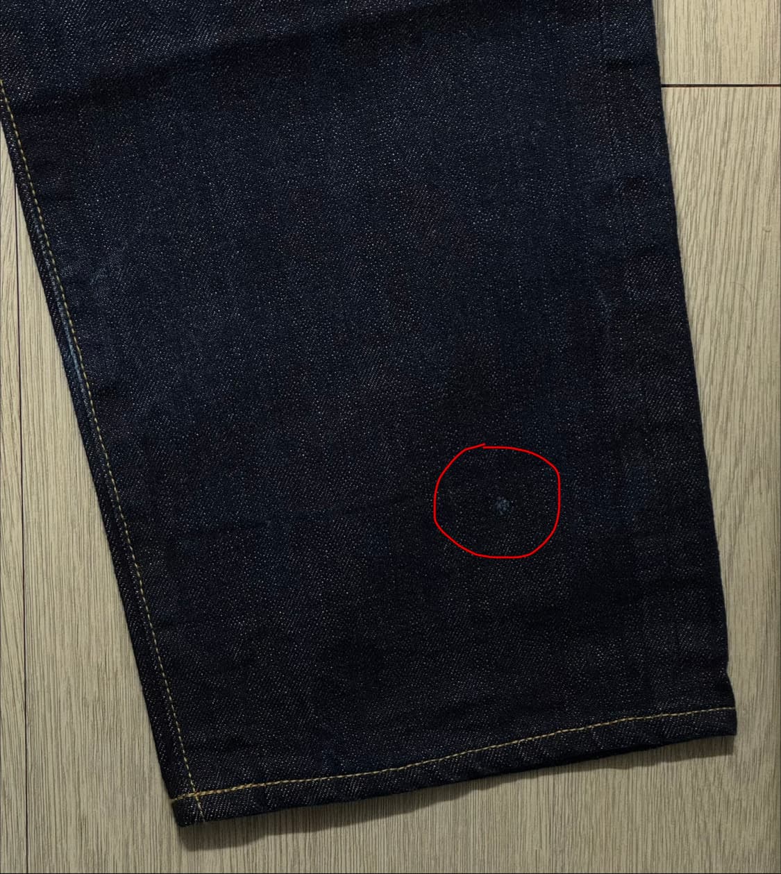 아트모스 Atmos 레오파드 포켓 인디고 데님 일본제 M 상품이미지6