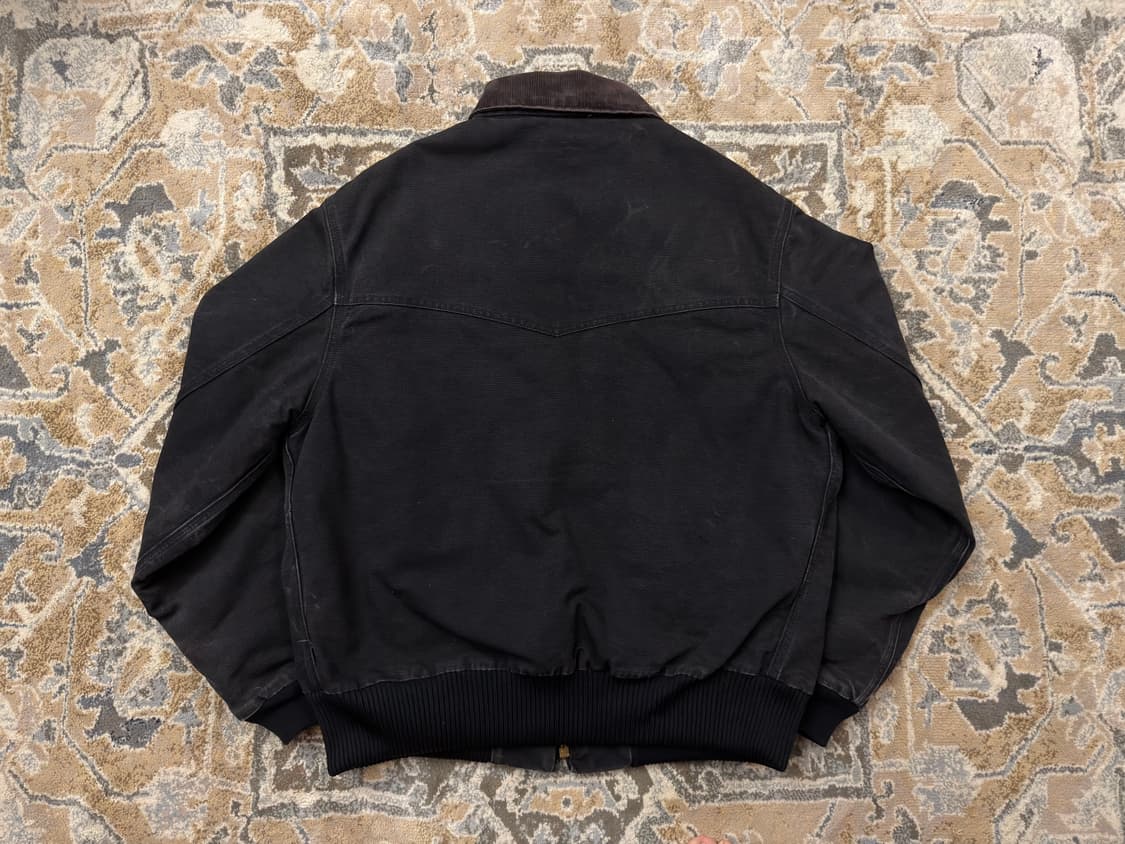 [칼하트] 90s 빈티지 J14 산타페 커스텀 블랙 자켓 오버핏 (XL) 상품이미지7
