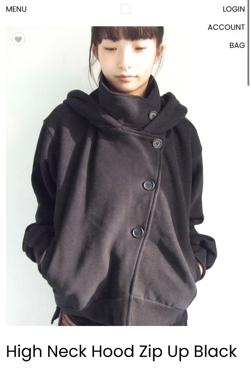 오스하이오 하이넥 후드집업 1 상품이미지1