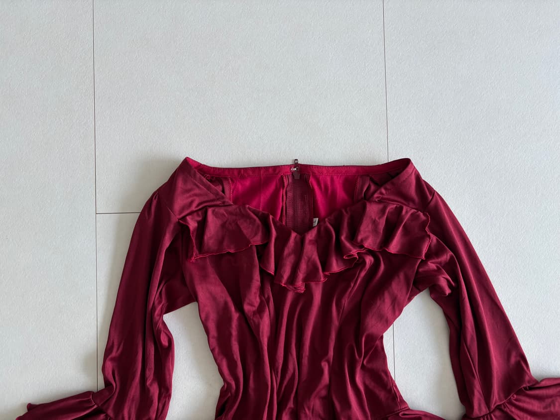bell sleeve ruffle top 상품이미지5