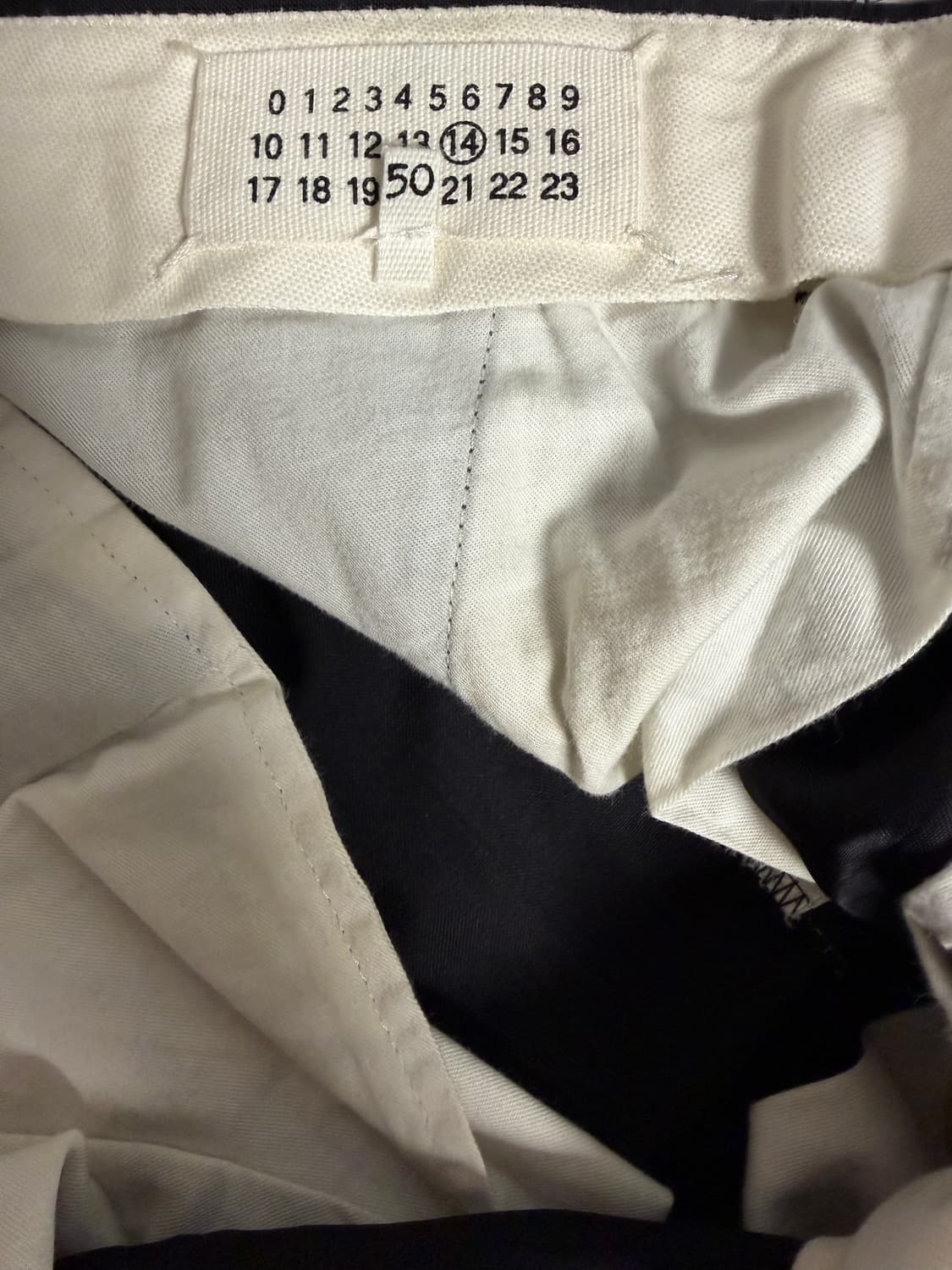 마르지엘라 블랙 슬랙스 50 상품이미지3