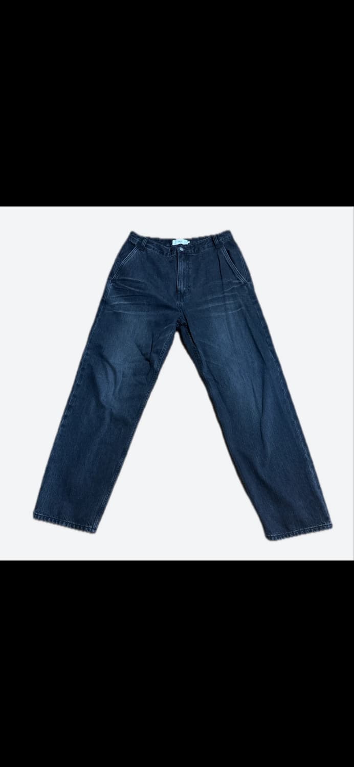 OURSELVES 아워셀브즈 와이드 데님 팬츠 2사이즈 상품이미지1