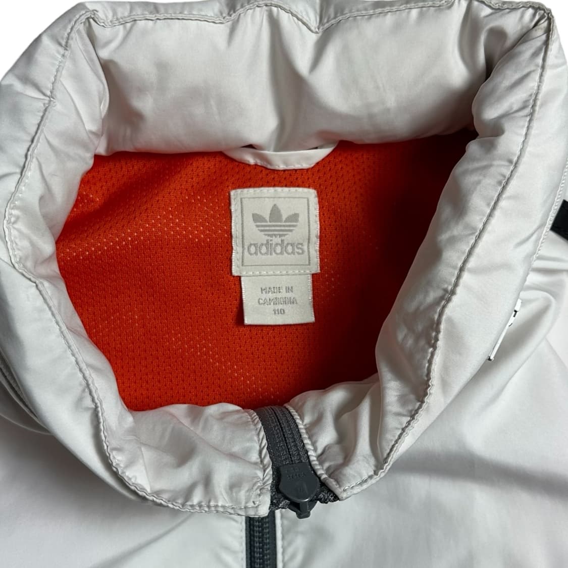 아디다스 배색 디테일 삼선 바람막이 상품이미지4