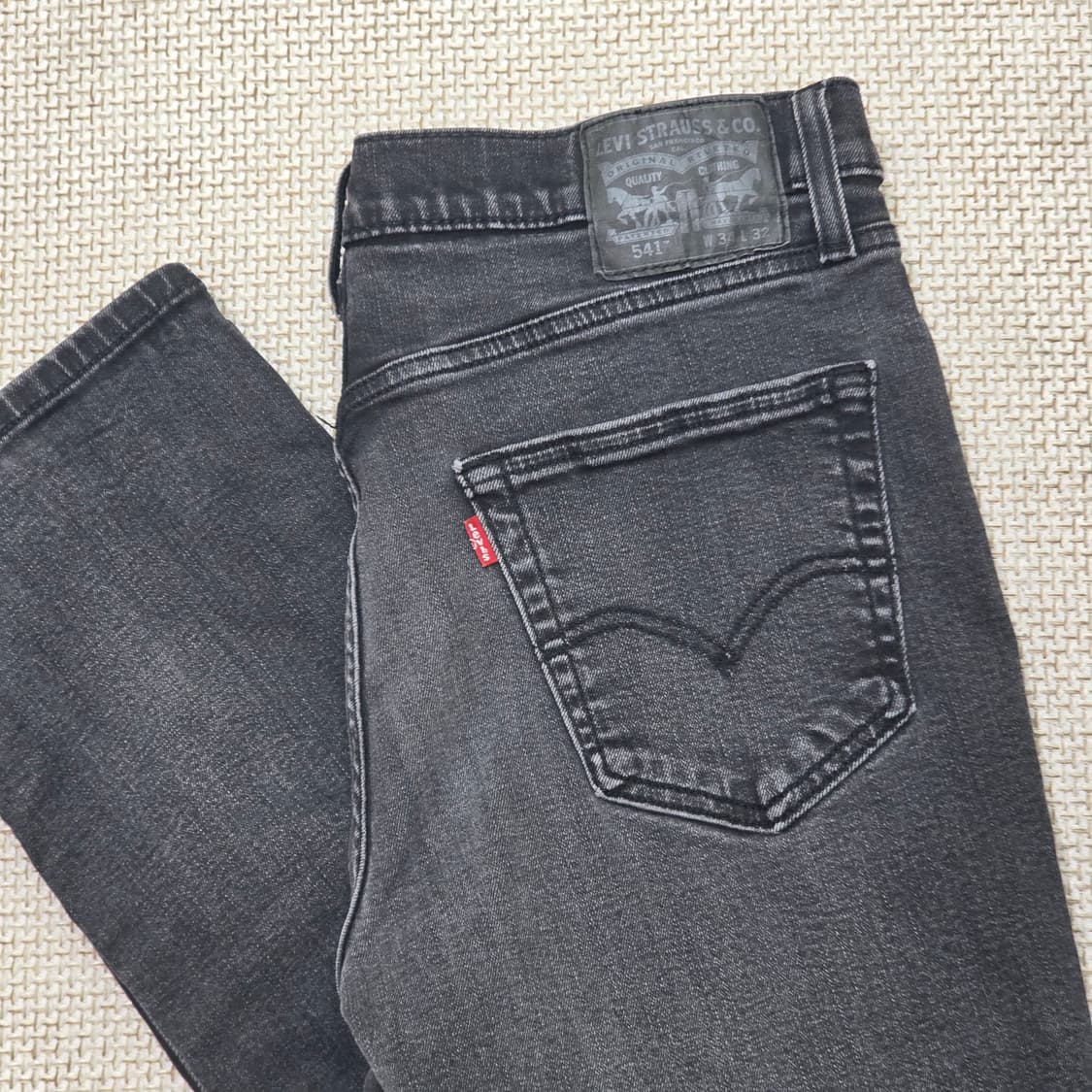 리바이스 541 흑청 (34X32) 상품이미지8