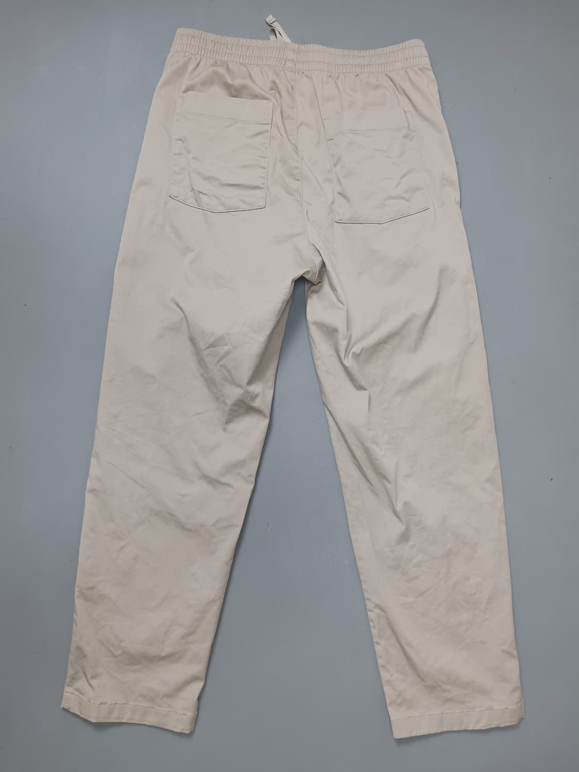 [M] 유니클로 스트레치 이지 앵클 팬츠 베이지 상품이미지6