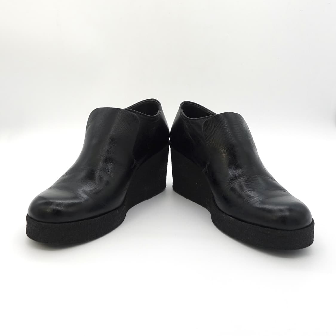 [3] Y's Yohjiyamamoto 와이즈 요지야마모토 레더 부츠  상품이미지6