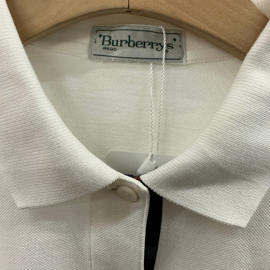 90년대 버버리 카라셔츠 상품이미지2