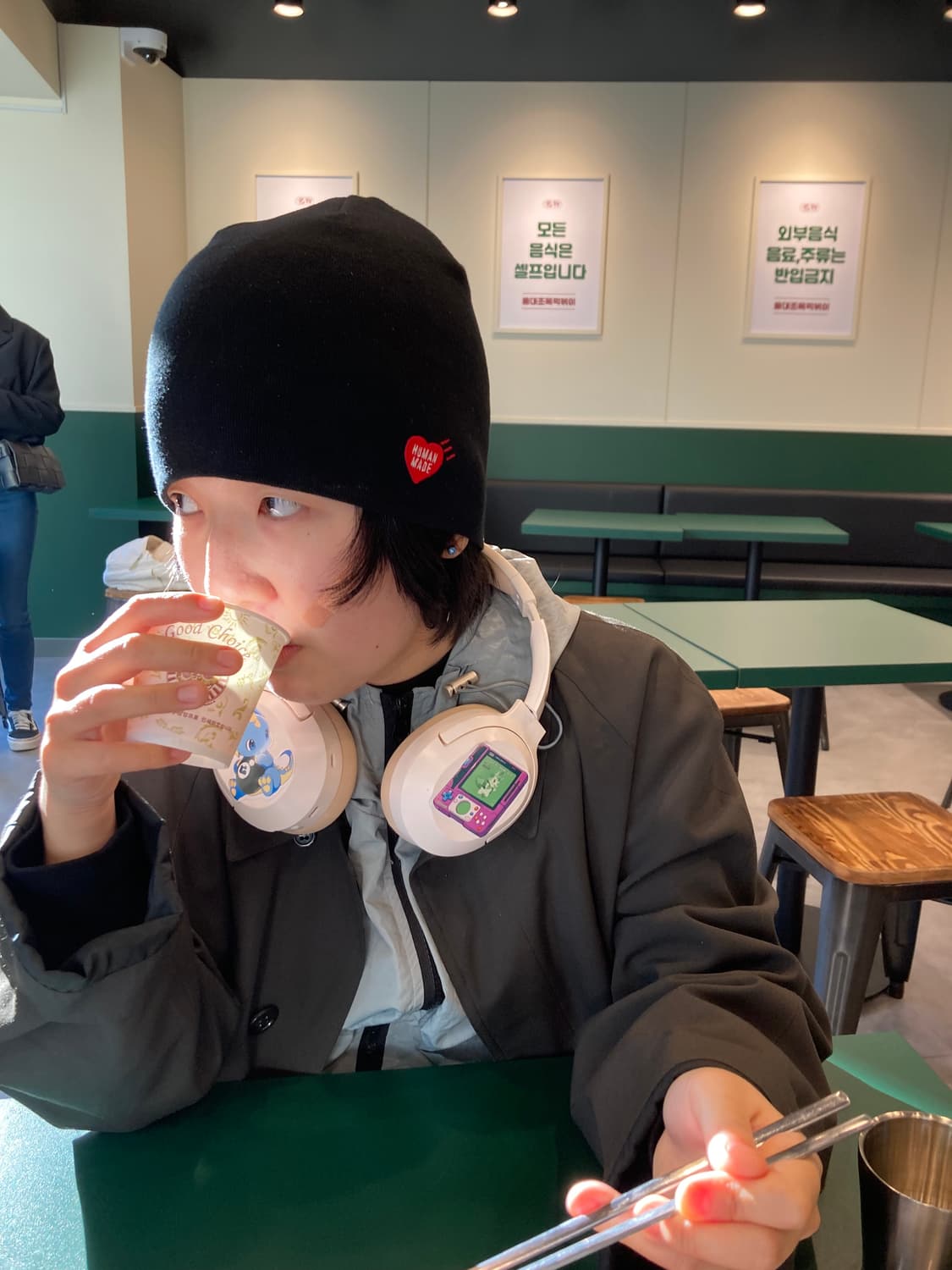 휴먼메이드 비니 블랙(크림가 13만원) 상품이미지6