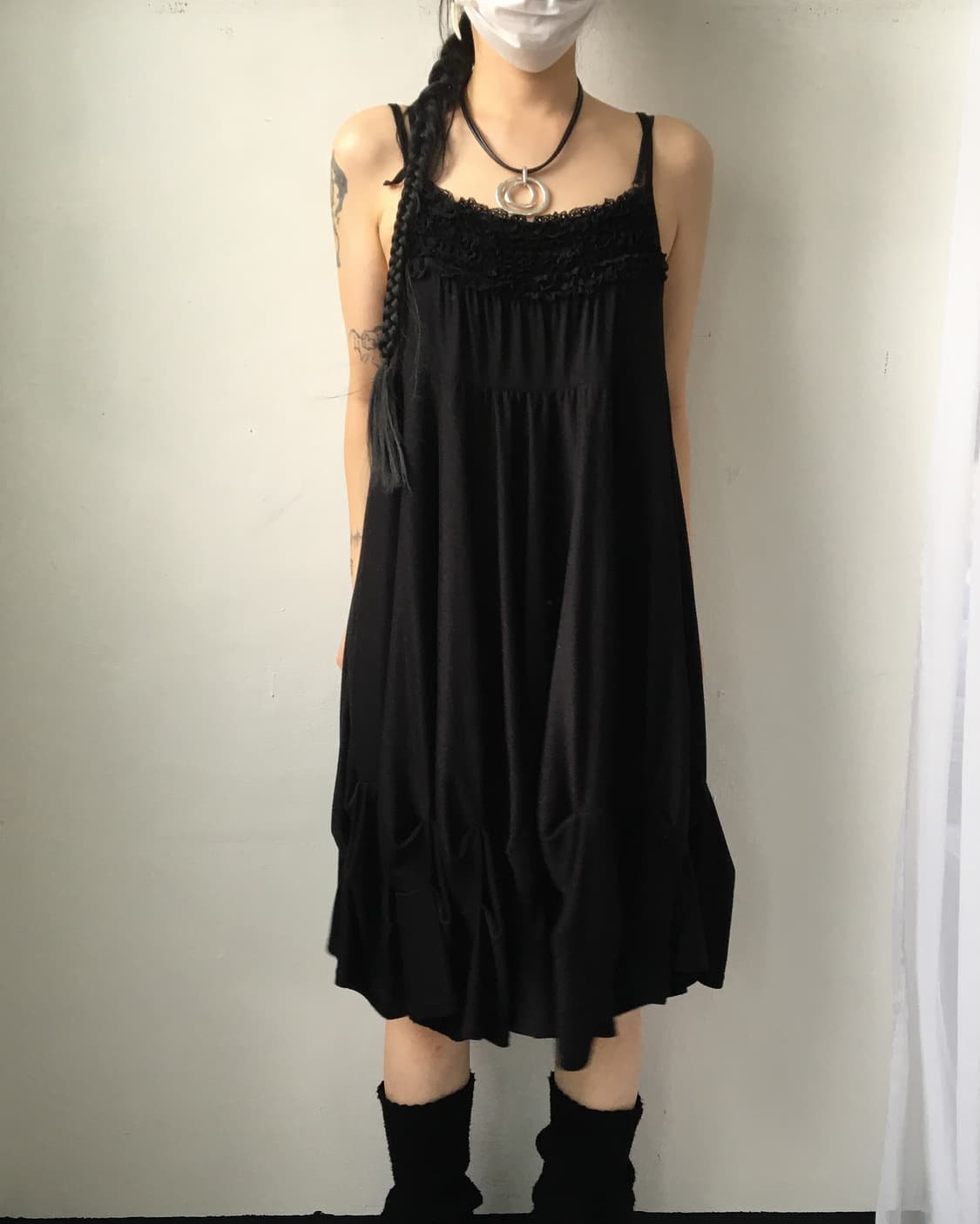 Shirring point onepiece 상품이미지1