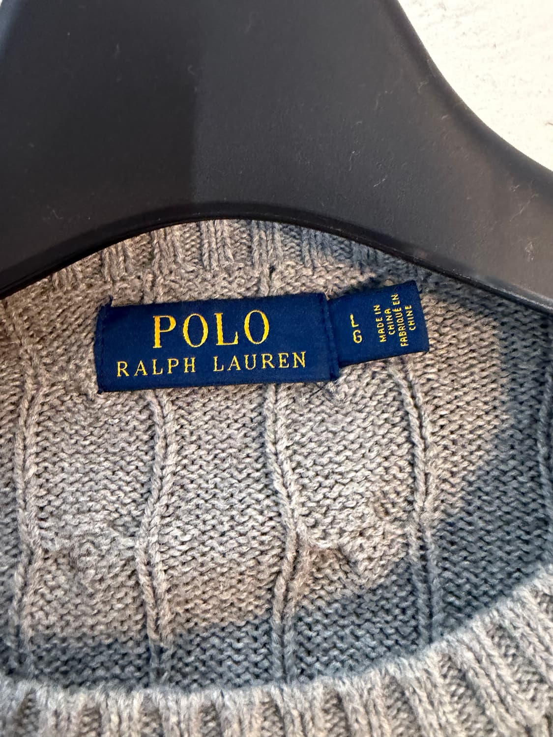 Polo Ralph Lauren cable knit L 상품이미지8