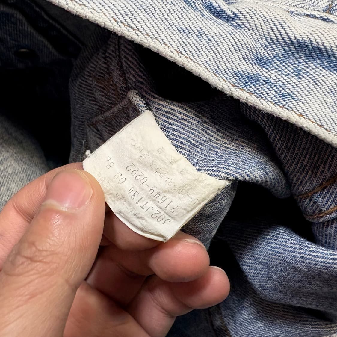 리바이스 알레스카 청자켓 L 상품이미지4