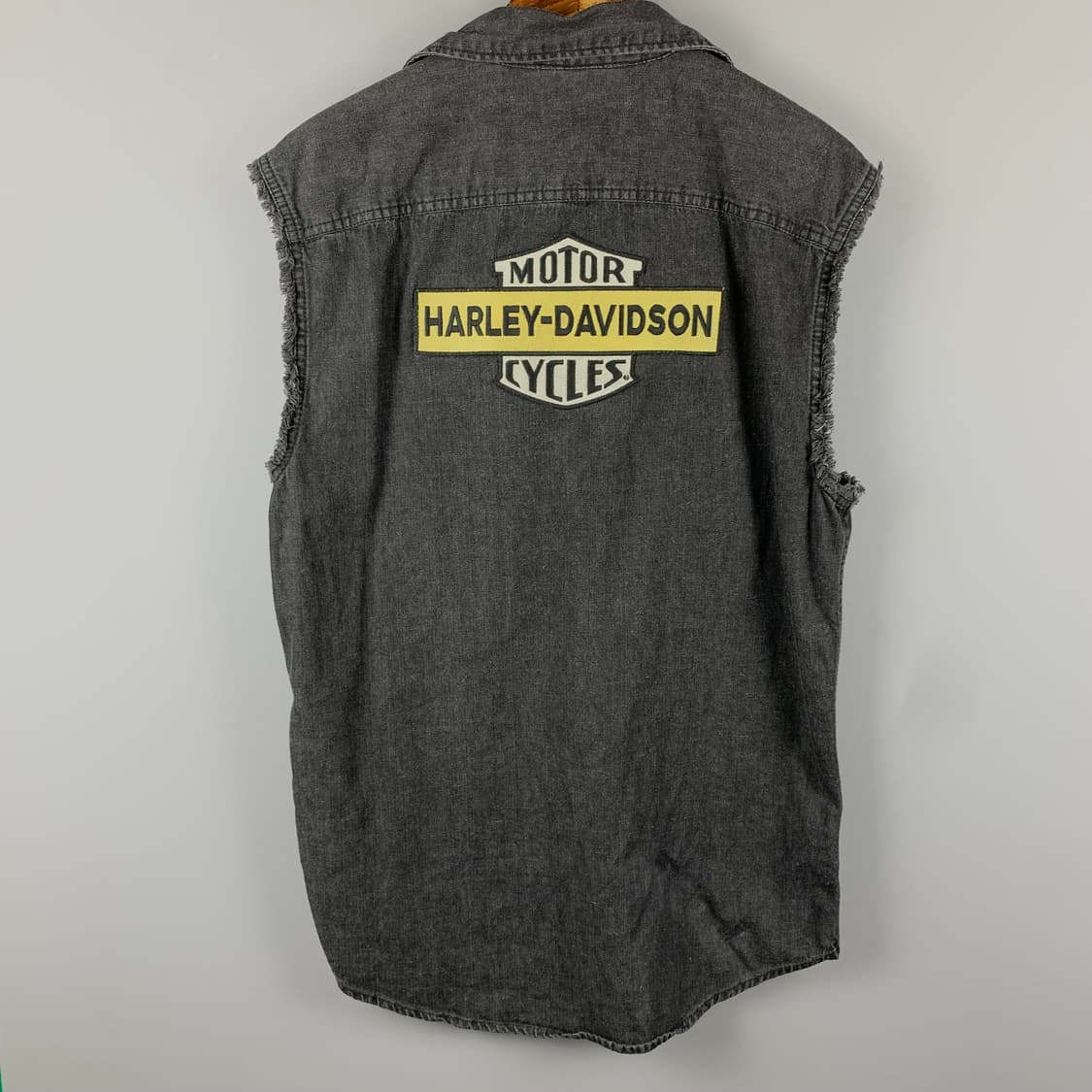 할리데비이슨 빈티지 로고 민소매 셔츠 상품이미지3