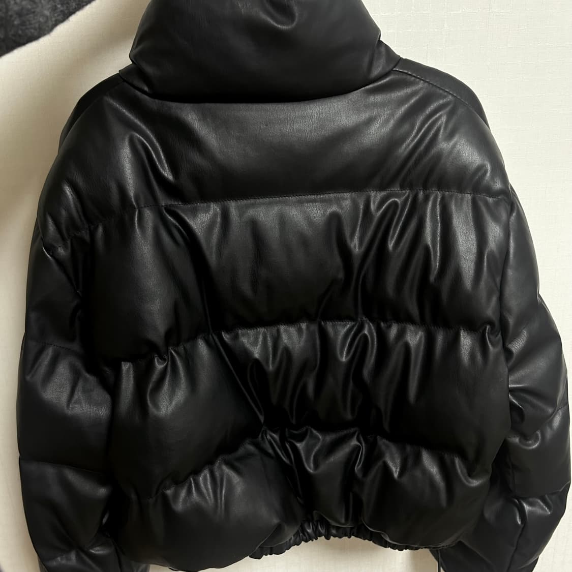 보세 검정 숏 패딩 상품이미지2